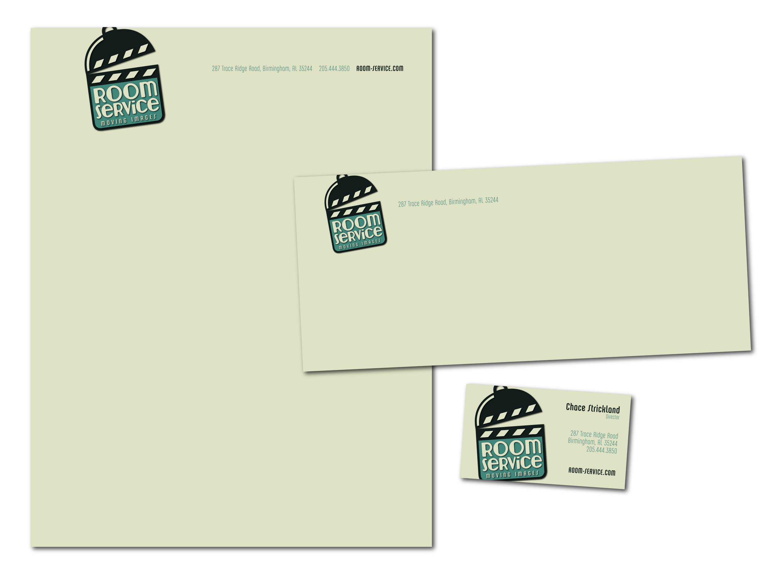 Room Service Stationery Package