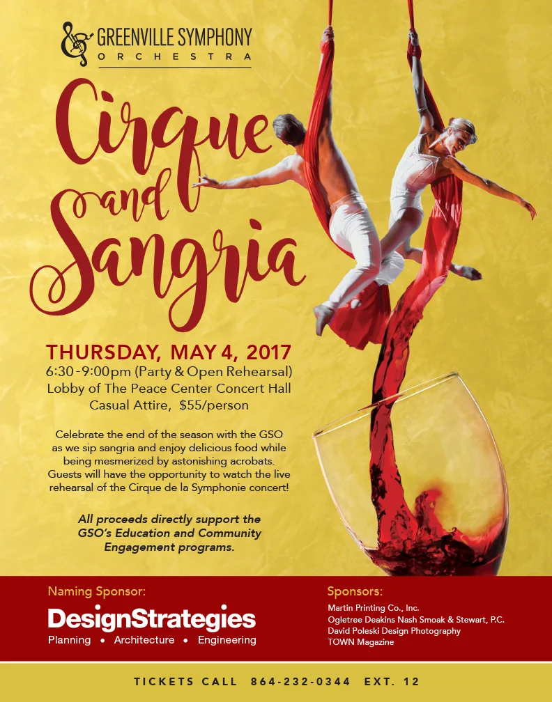 Cirque & Sangria Poster