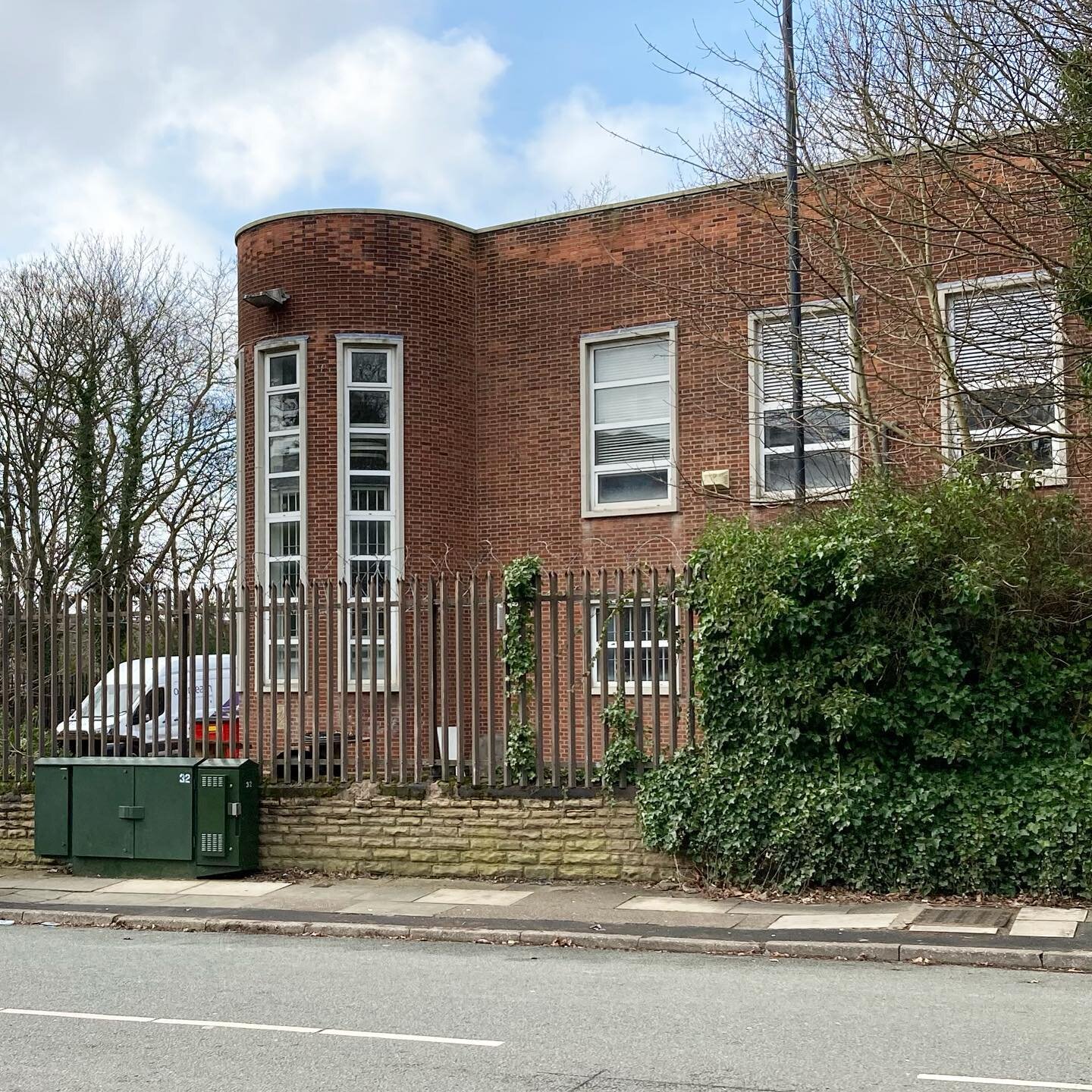 Lark Lane Telephone Exchange, opened in 1939. On the junction of Parkfield Road and Aigburth Road