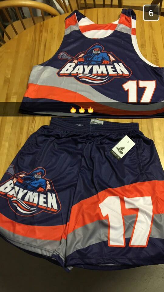Custom Men's Lacrosse Game Jersey