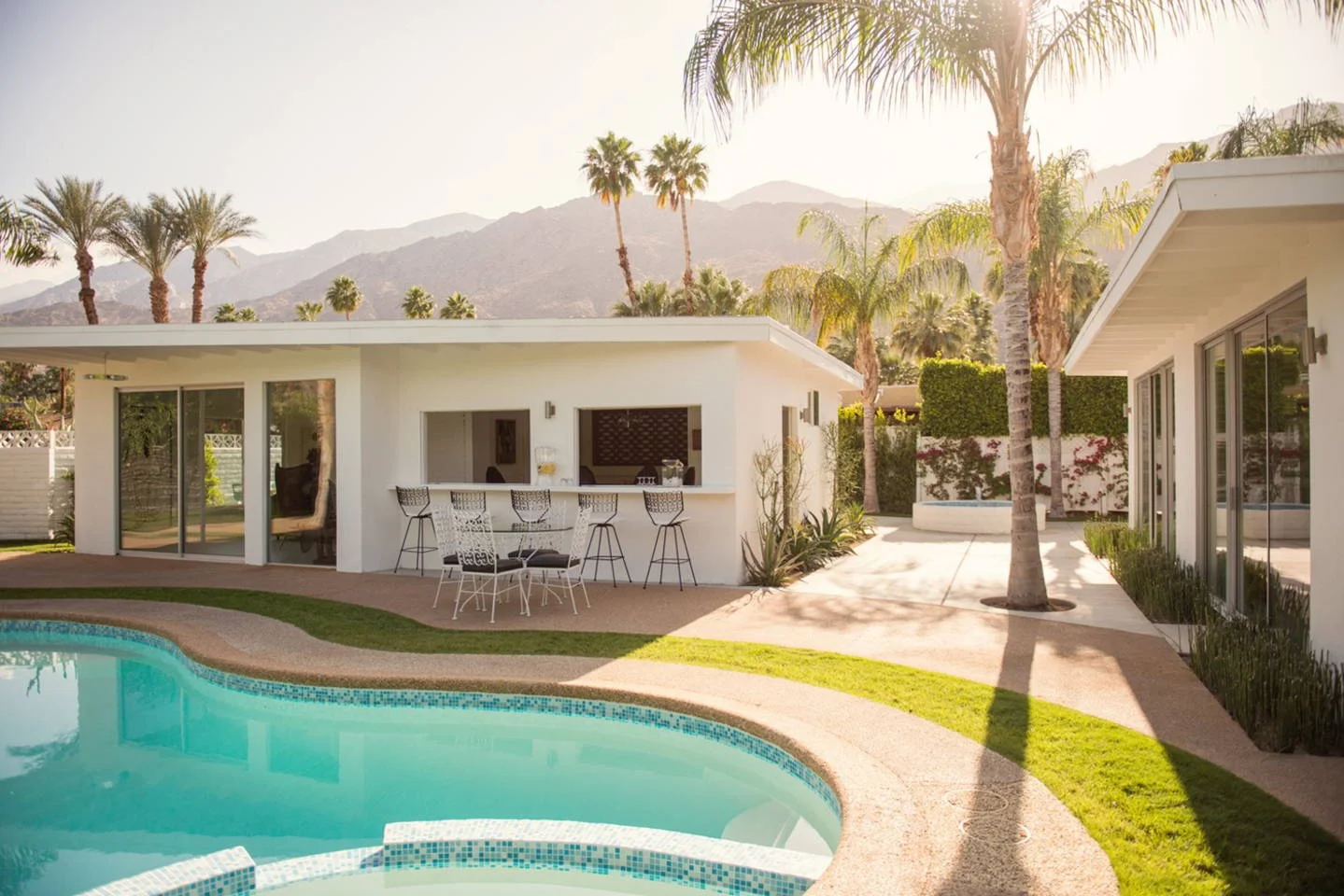 Image by Dream Mid Century Modern Compound via Airbnb