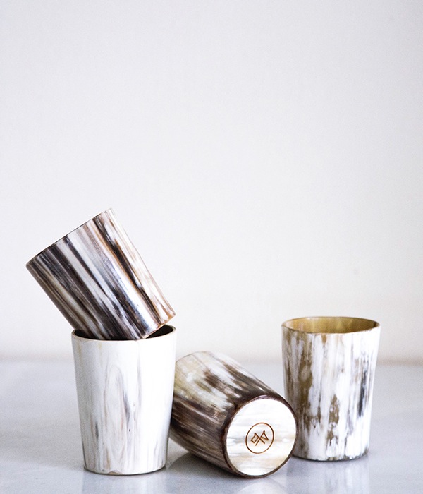 Cowhorn Whisky Tumbler Set , Rose & Fitzgerald , $75.00
