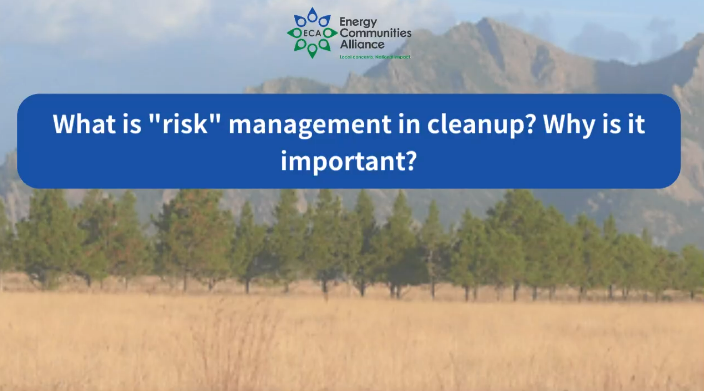 ECA Spotlight: Risk management in environmental cleanup