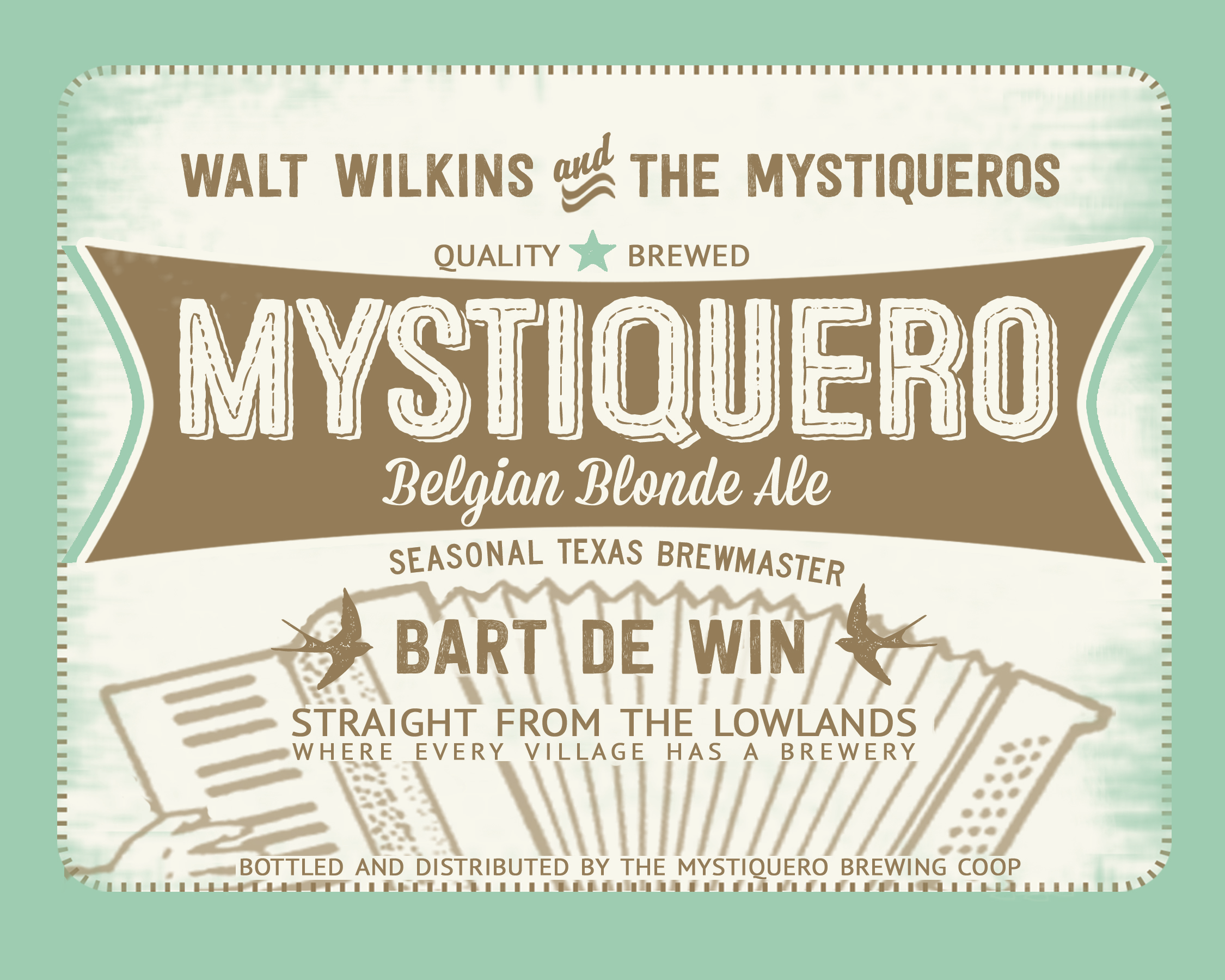 2015 Annual Holland Tour tee - Walt Wilkins & The Mystiqueros