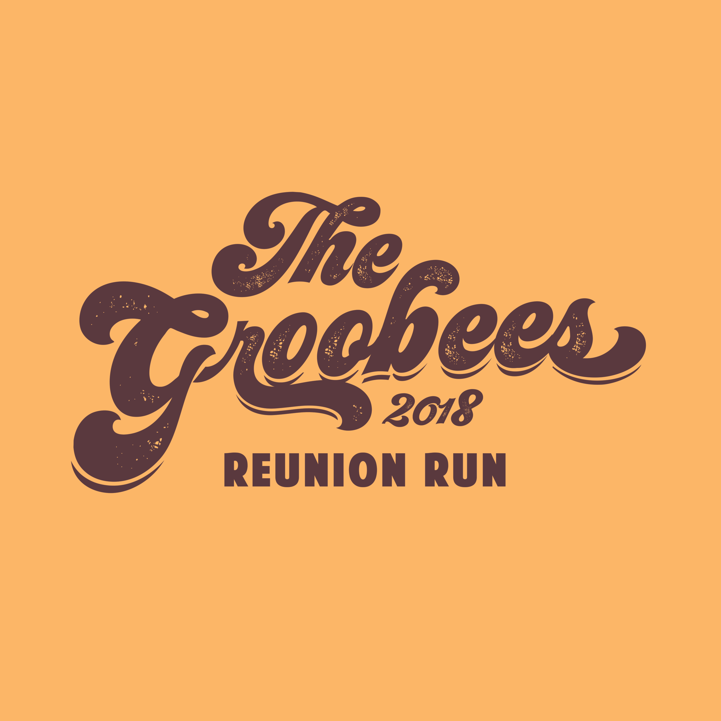 2018 Tshirt Logo - The Groobies - Reunion Run