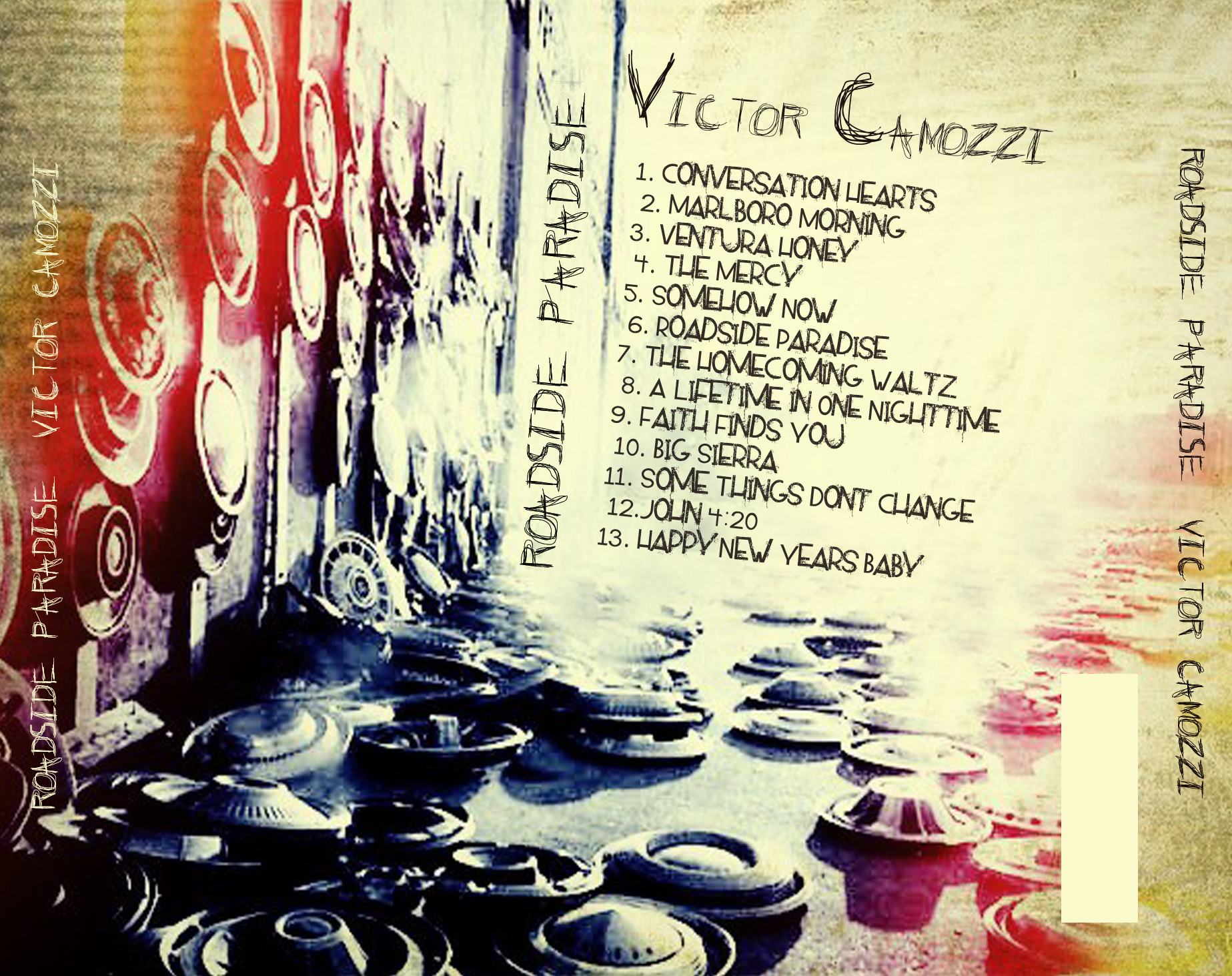 2011 Back Cover - Victor Camozzi - Roadside Paradise