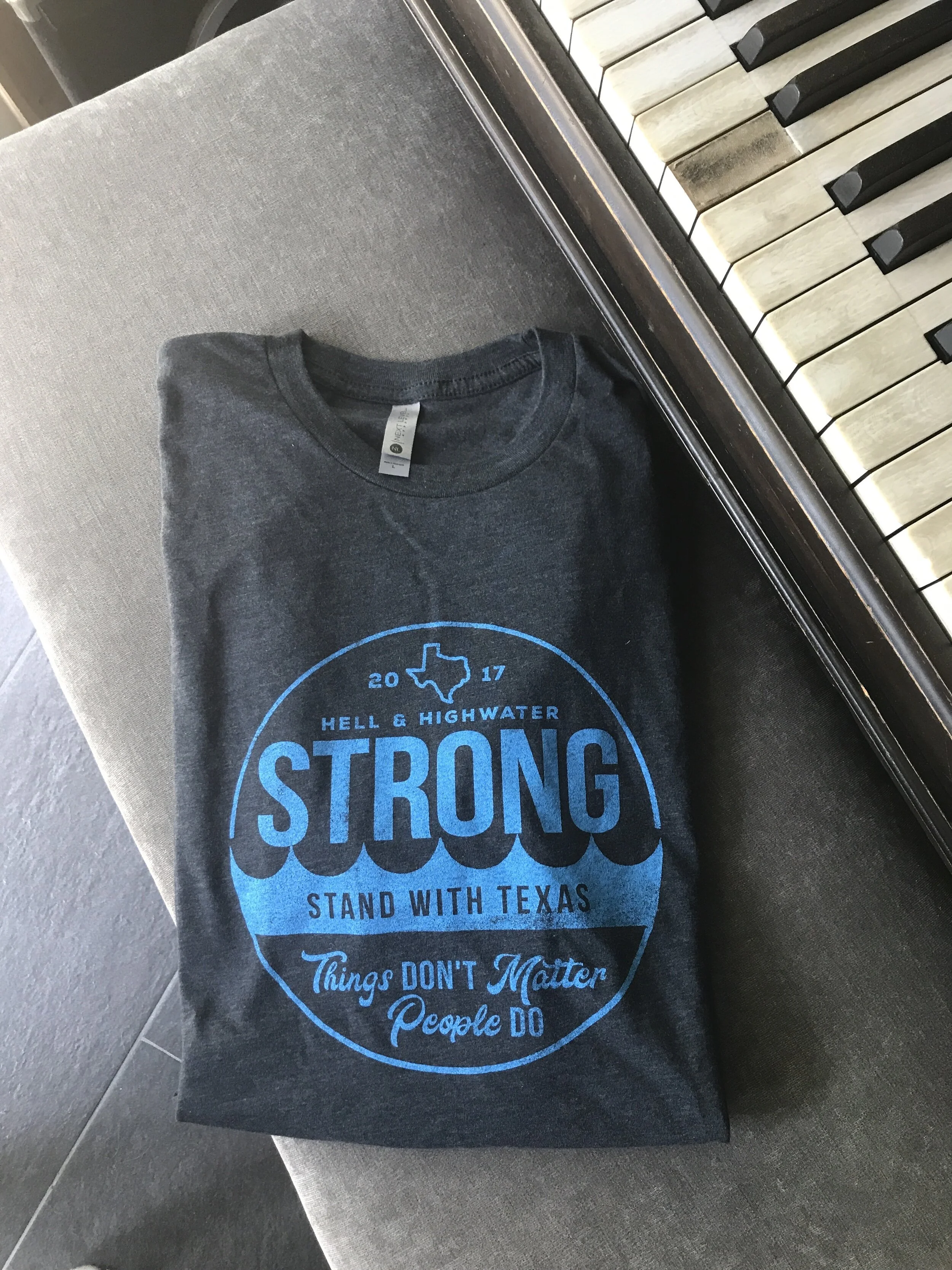 Fundraiser T-shirt 2017- Hurricane Harvey Dickinson, TX Fund