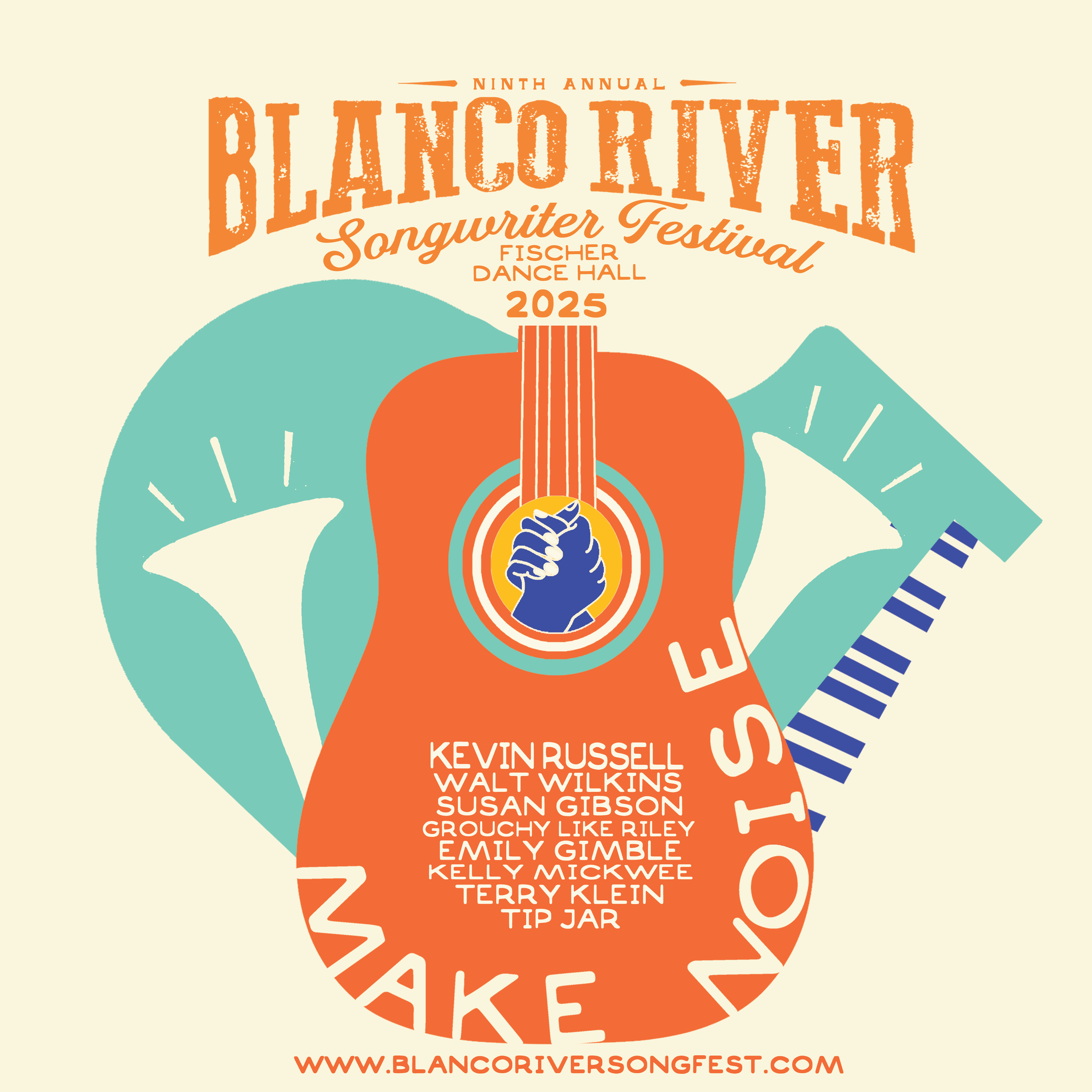 Tshirt - Blanco River Songwriter Festival  2025