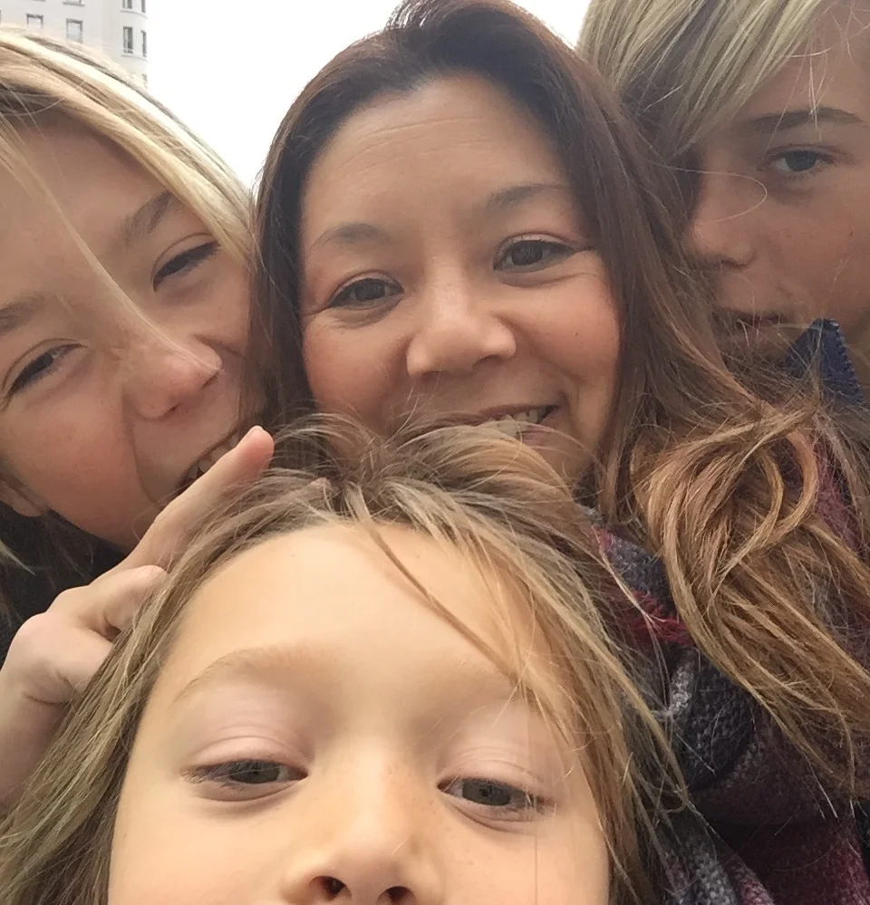 Kely Hendickson, RN, and her three sons