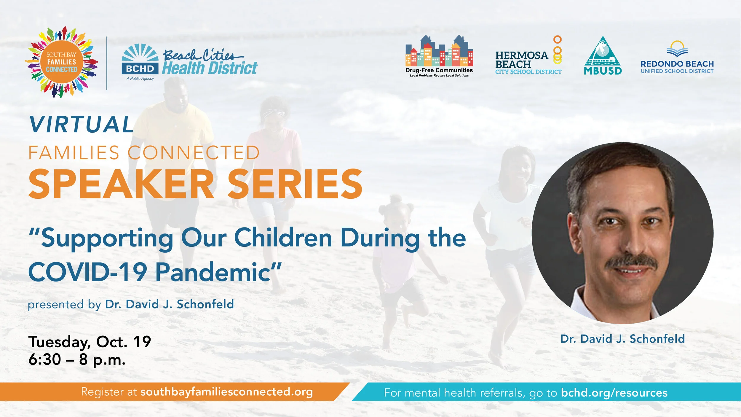 Video Available - Supporting Our Children During the COVID-19 Pandemic, with Dr. David J. Schonfeld