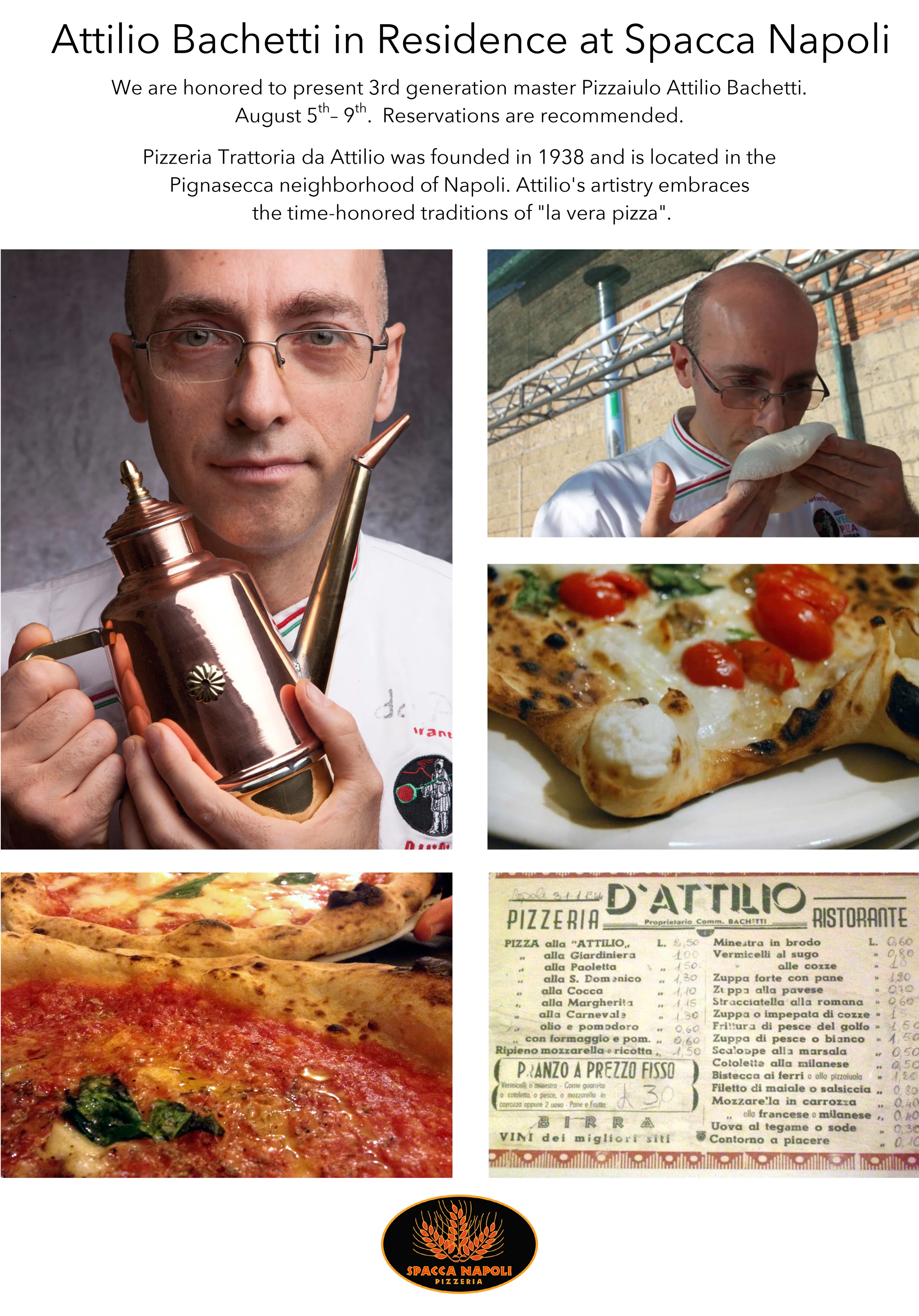 Attilio Bachetti at Spacca Napoli