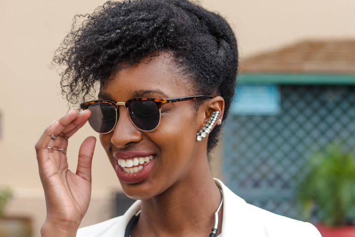 5. Don't Forgo The Details Now this is my favorite part, think cool sunnies, statement jewelry, an amazing lip color & a hairstyle that ties in with your now already completed outfit.