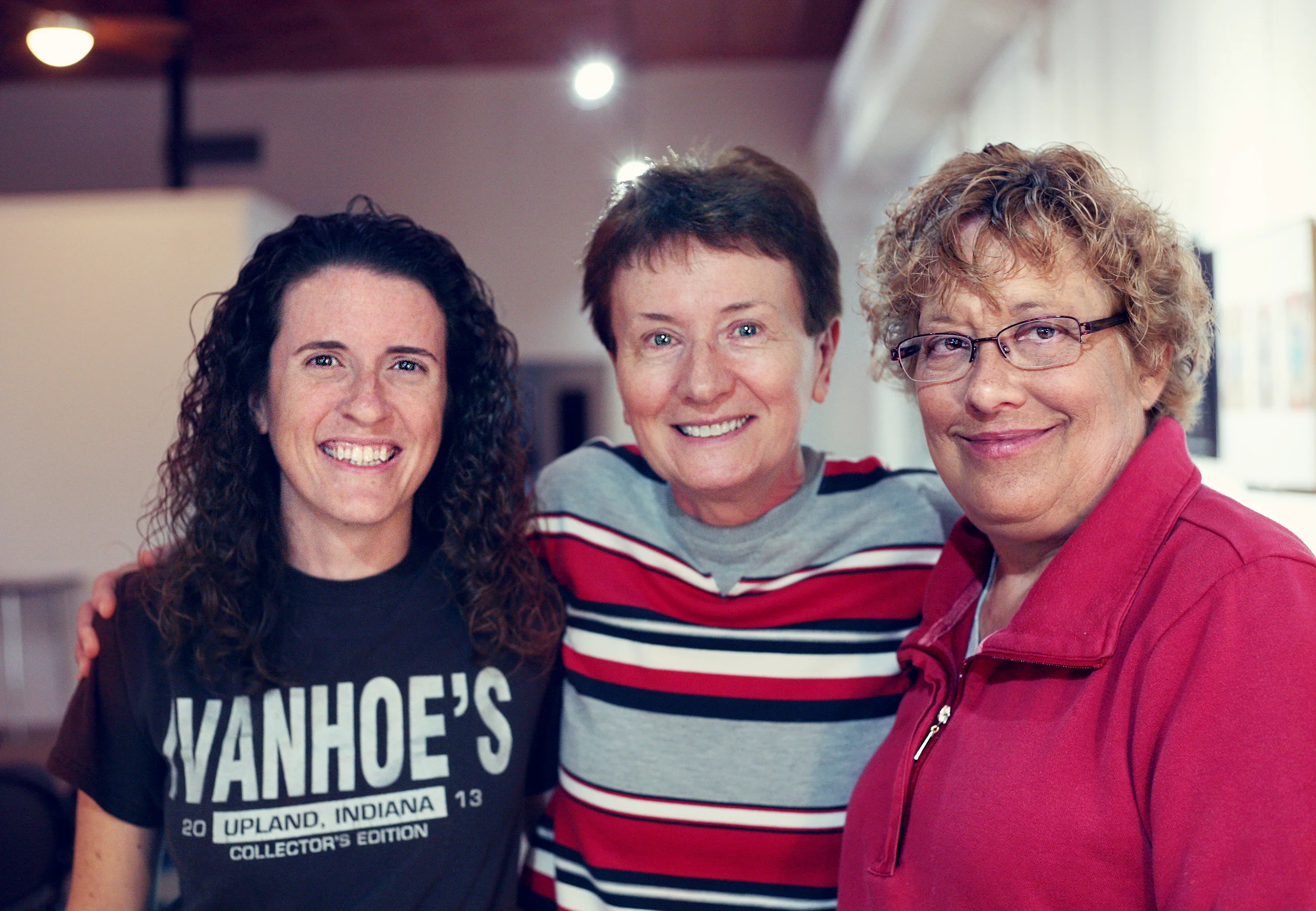 (from L to R) Tisha Trice, Leslie Newton & Amy Day photo by Krystyna Rittichier