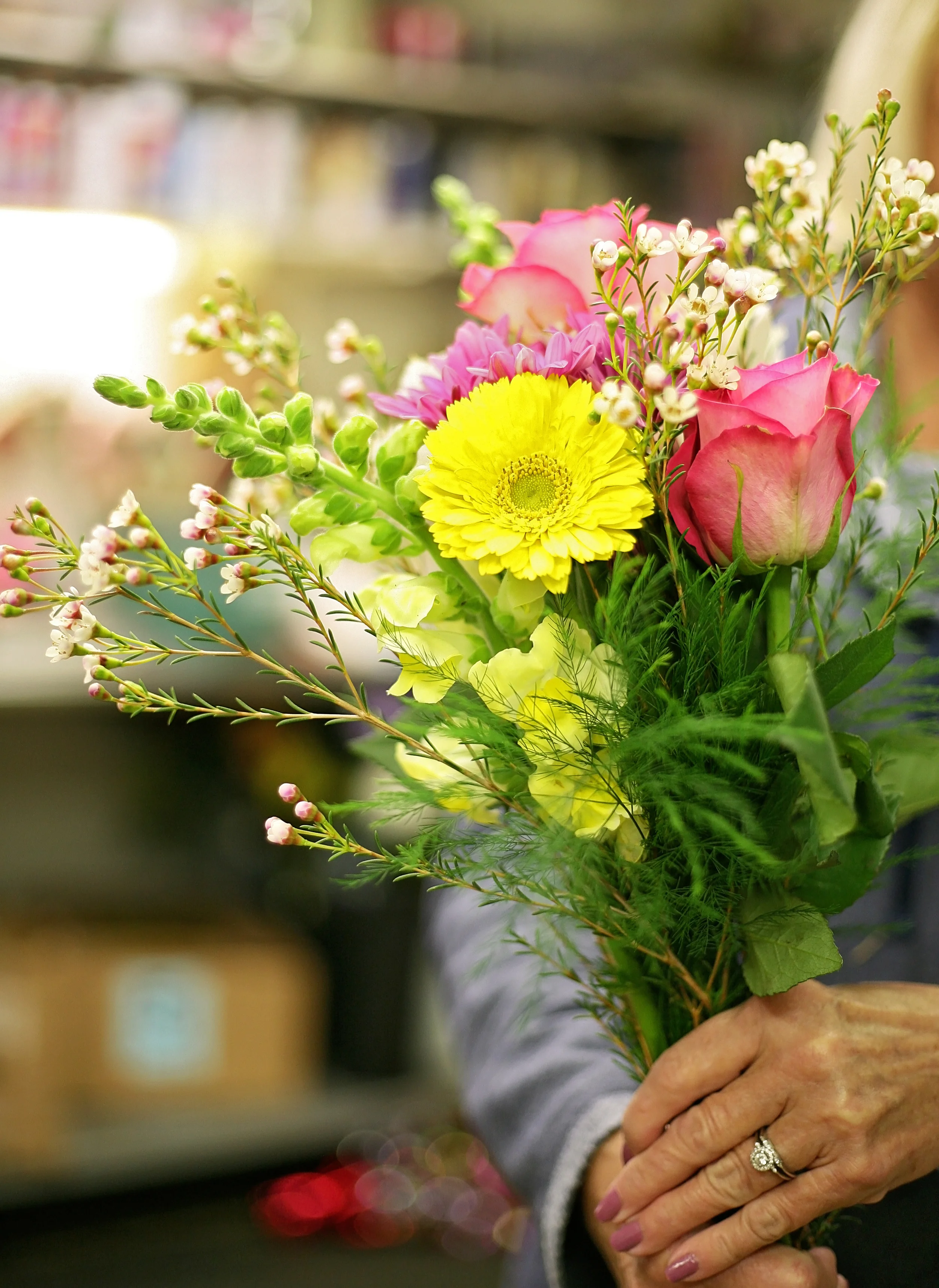 Granny's Bloomer's bouquet