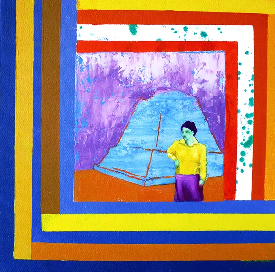 Pyramid woman