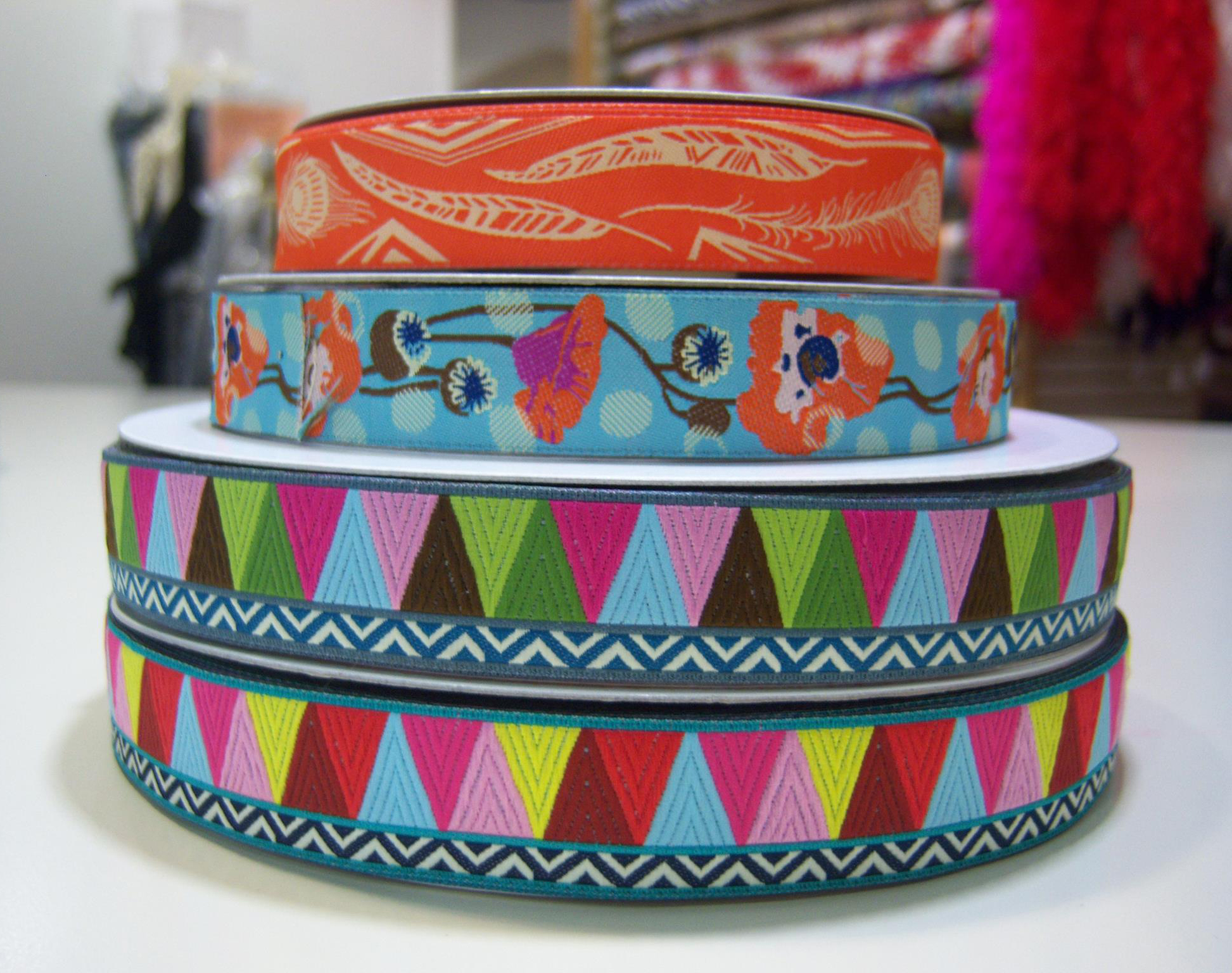 Embroidered Ribbon Trim : Buy Cheap & Discount Fashion Fabric Online