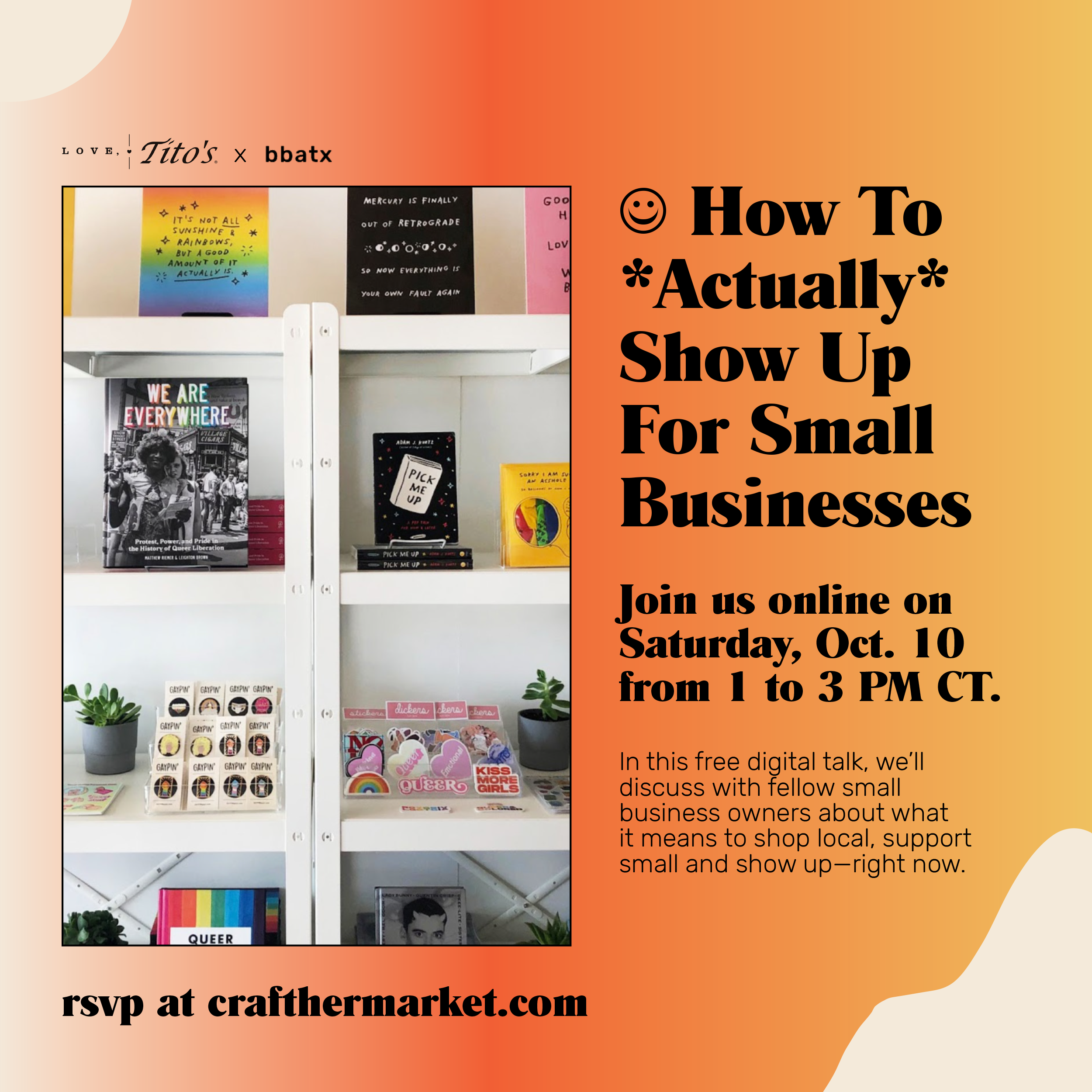 How To *Actually* Show Up For Small Businesses