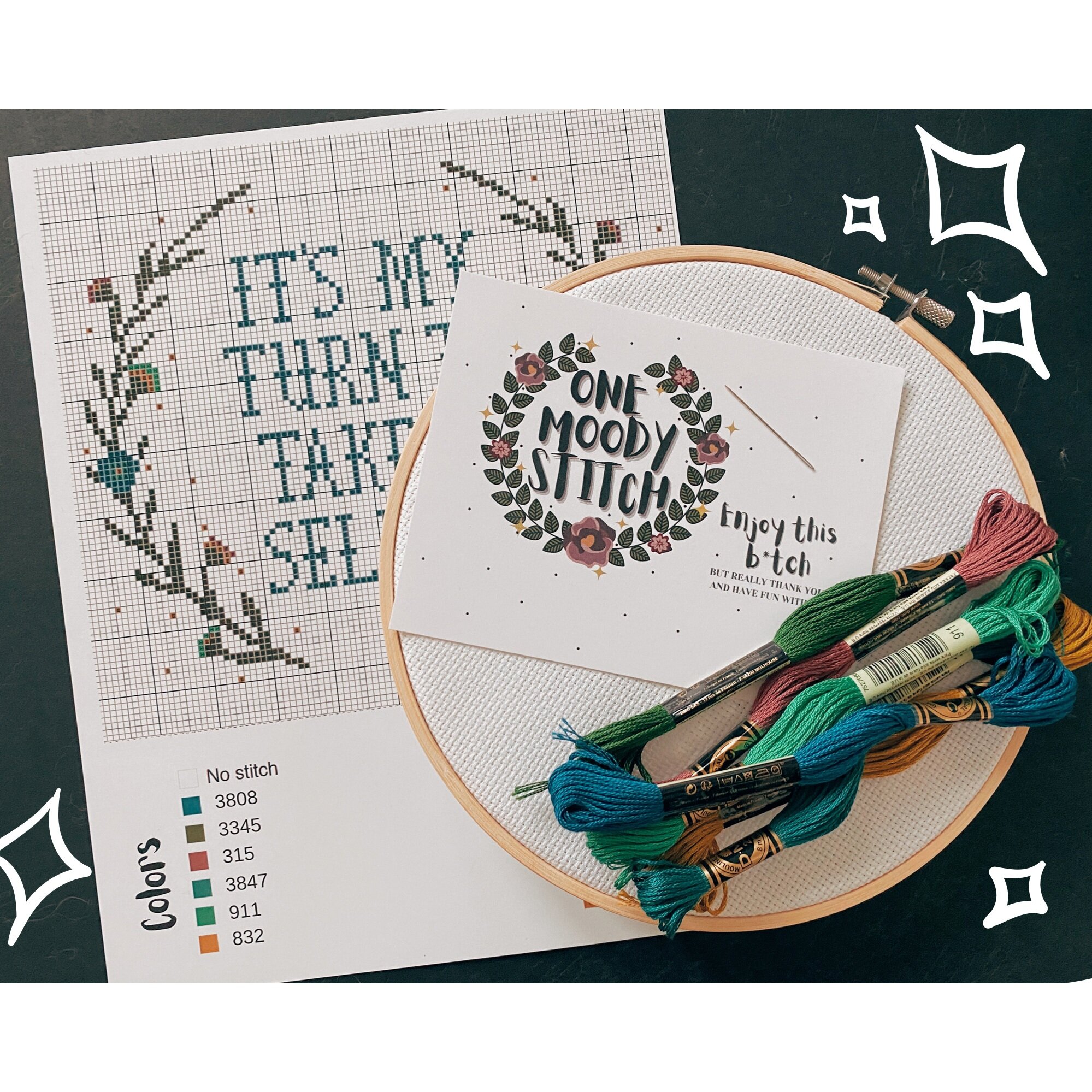 One Moody Stitch