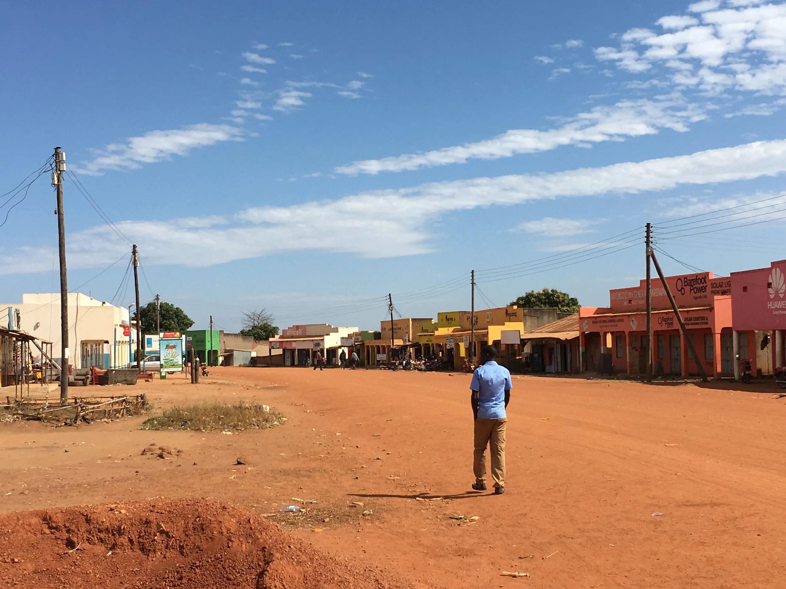 Towards a hospital in Pader