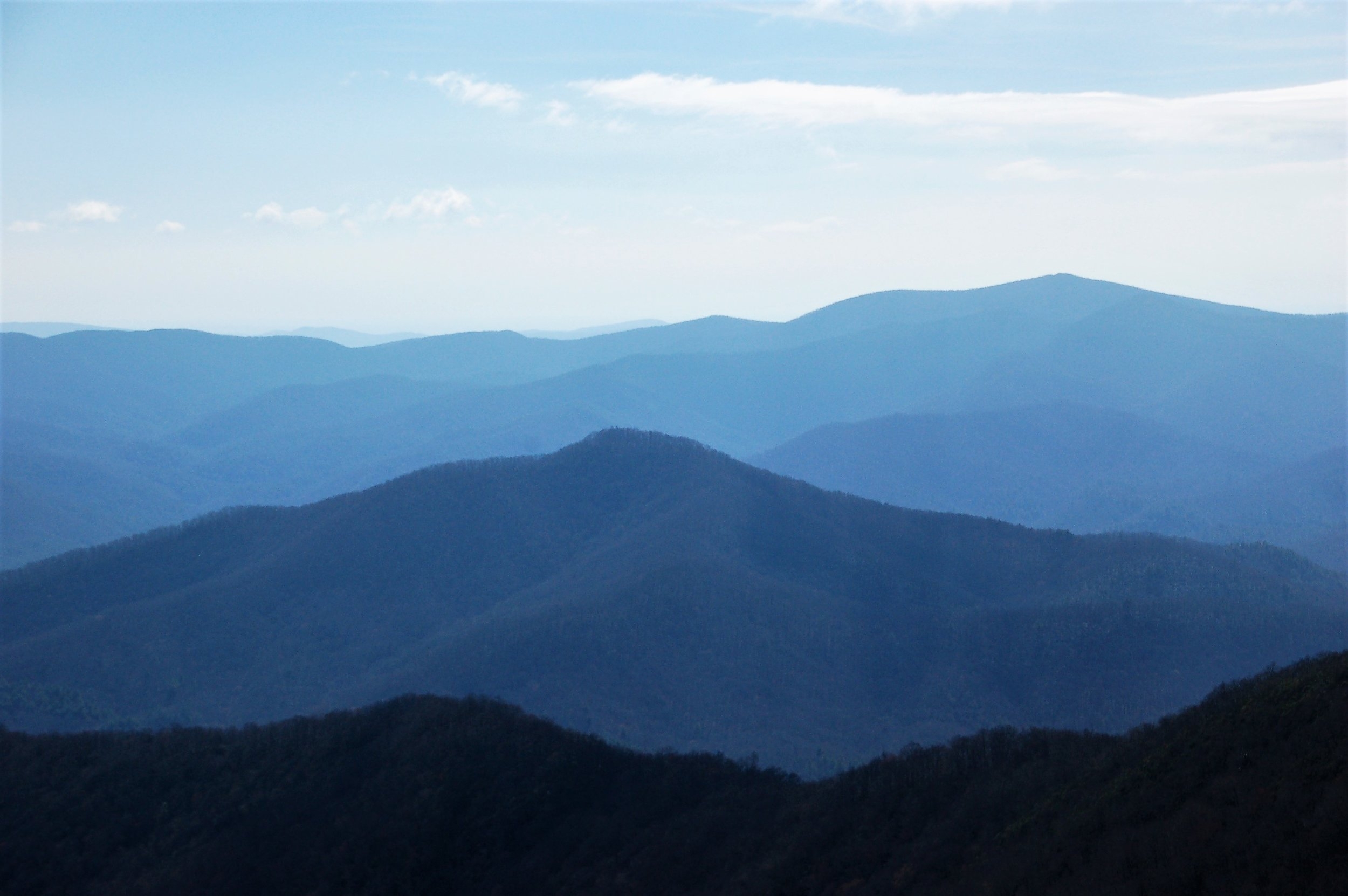 View from Brasstown Bald, Highest Point in Georgia