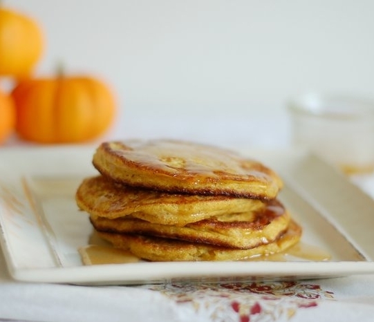 Pumpkin Ricotta Pancakes