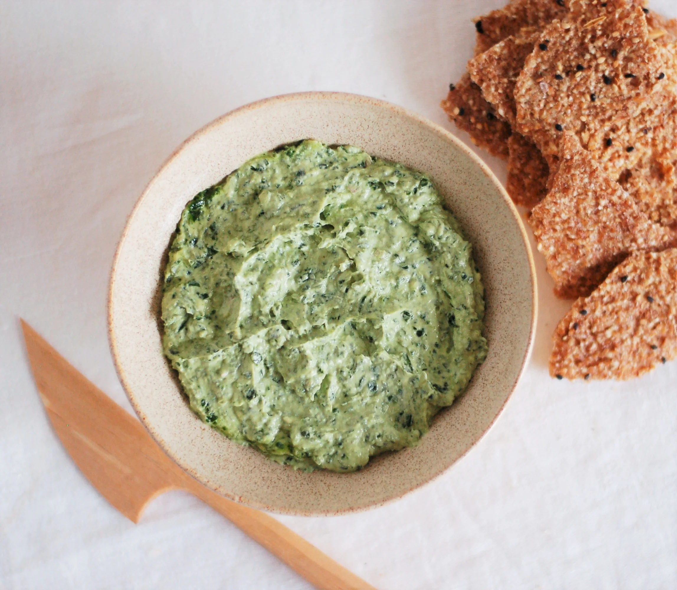 Spinach Goat Cheese Dip — Inspired by the Seasons