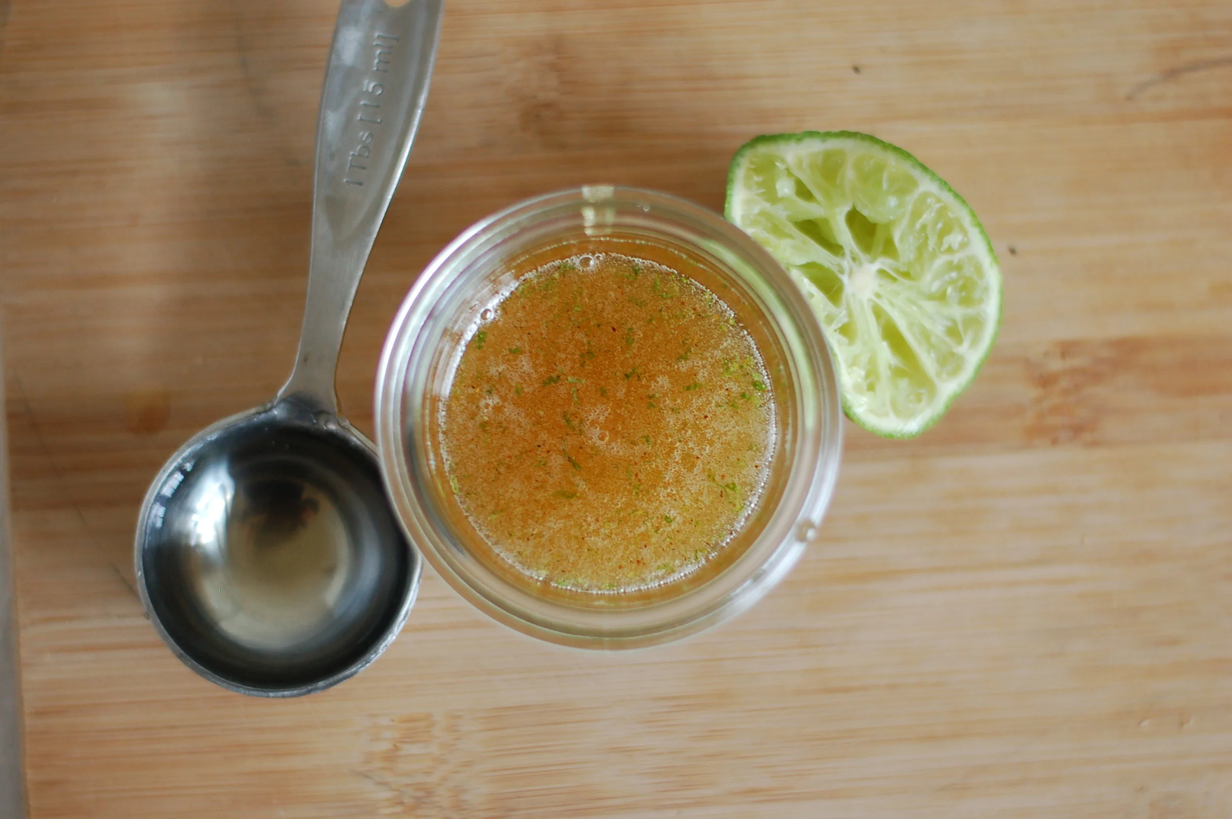 Spicy Honey Lime Topping