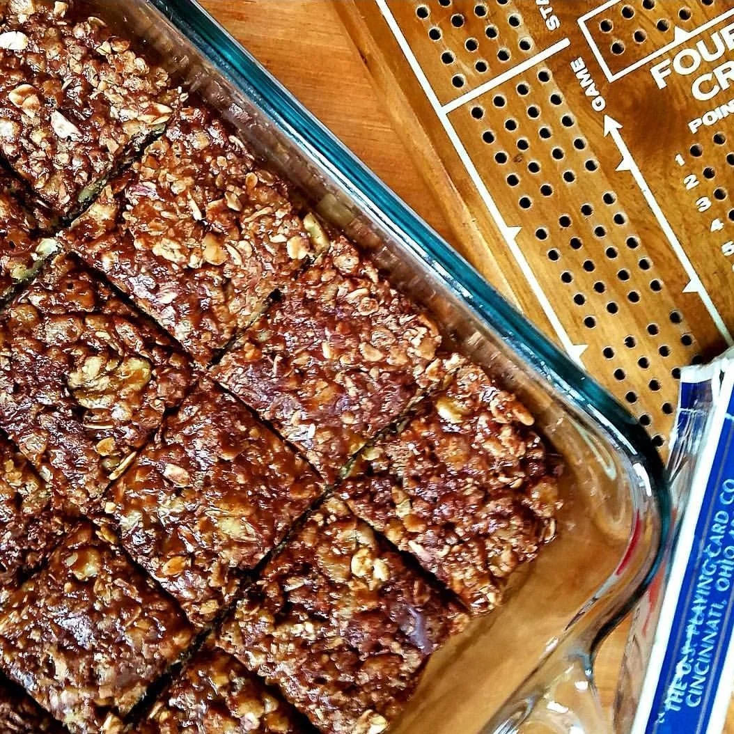 Walnut Maple Cereal Bars