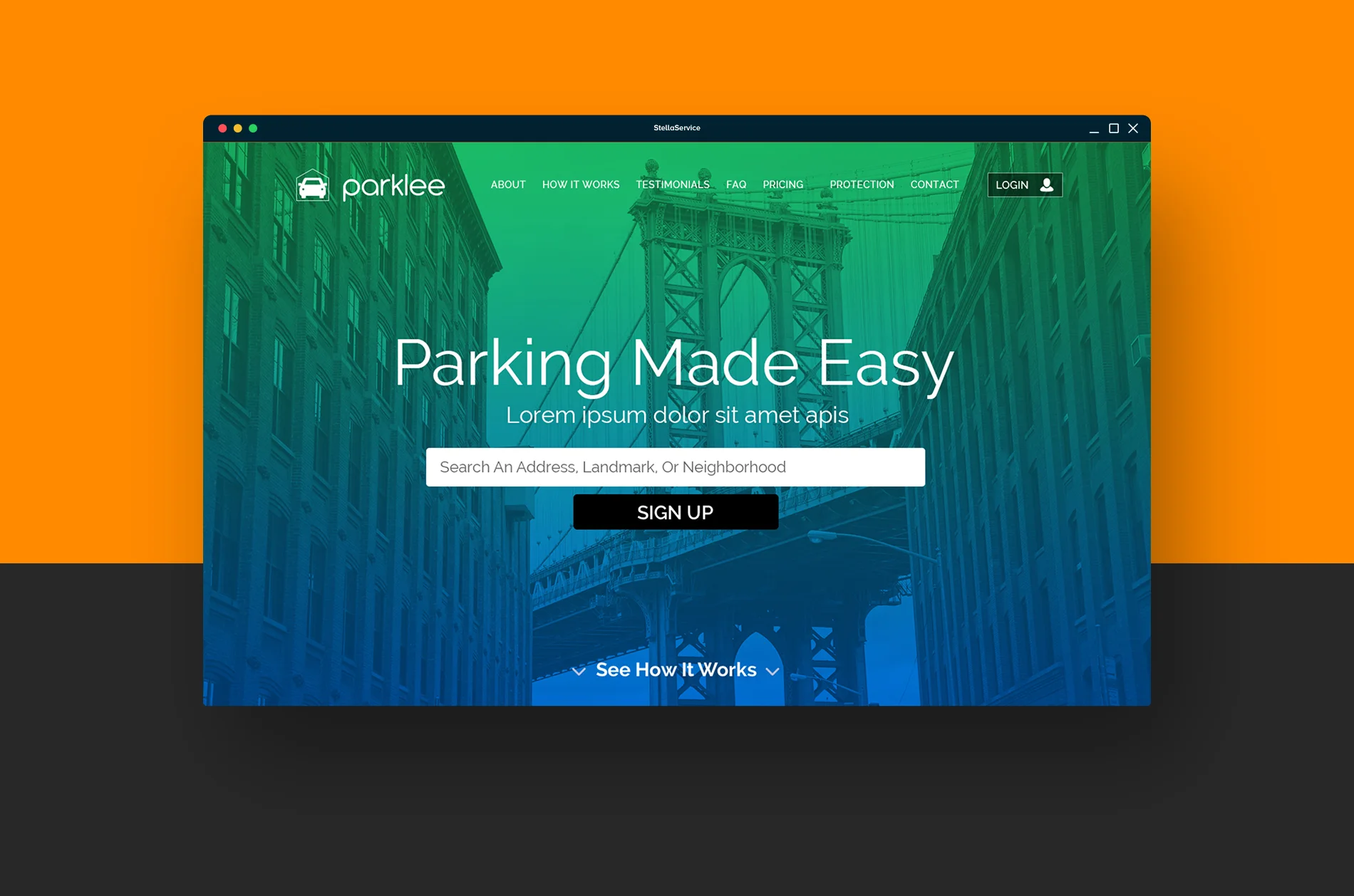 Parklee Website