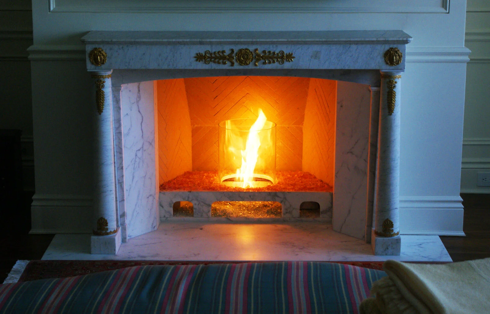 Open Concept Round Pan Burner
