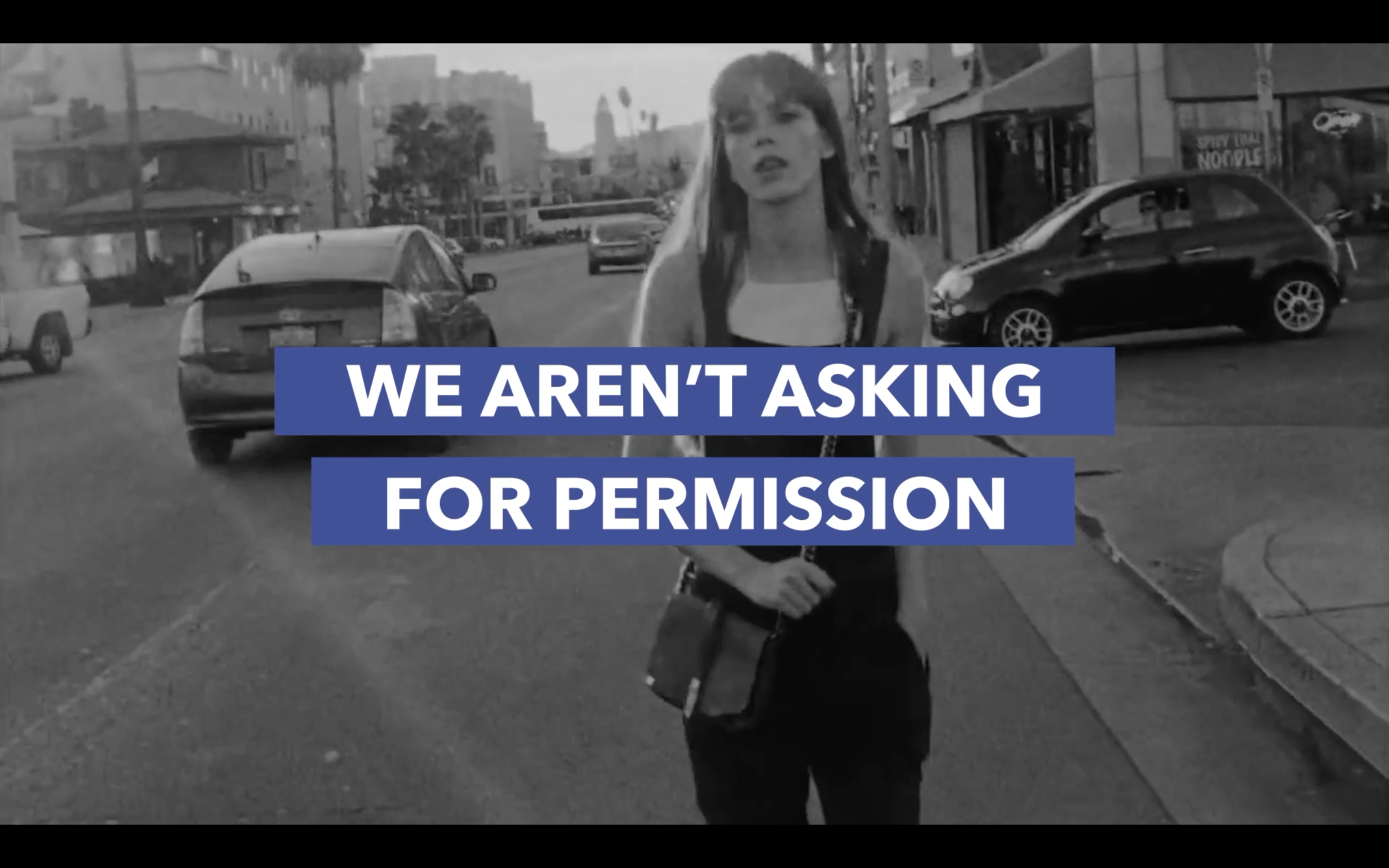  “Ladies First” manifesto video 