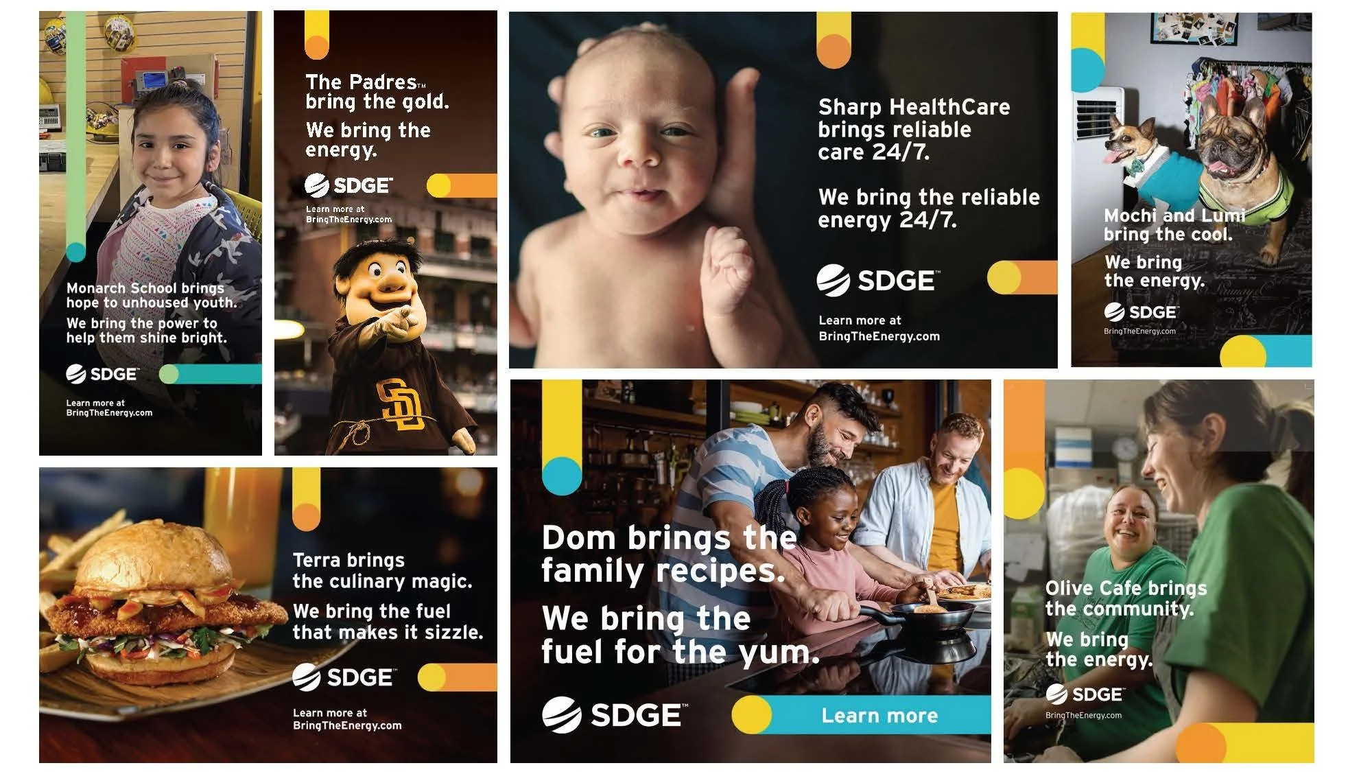  Print, display, and OOH messaging 