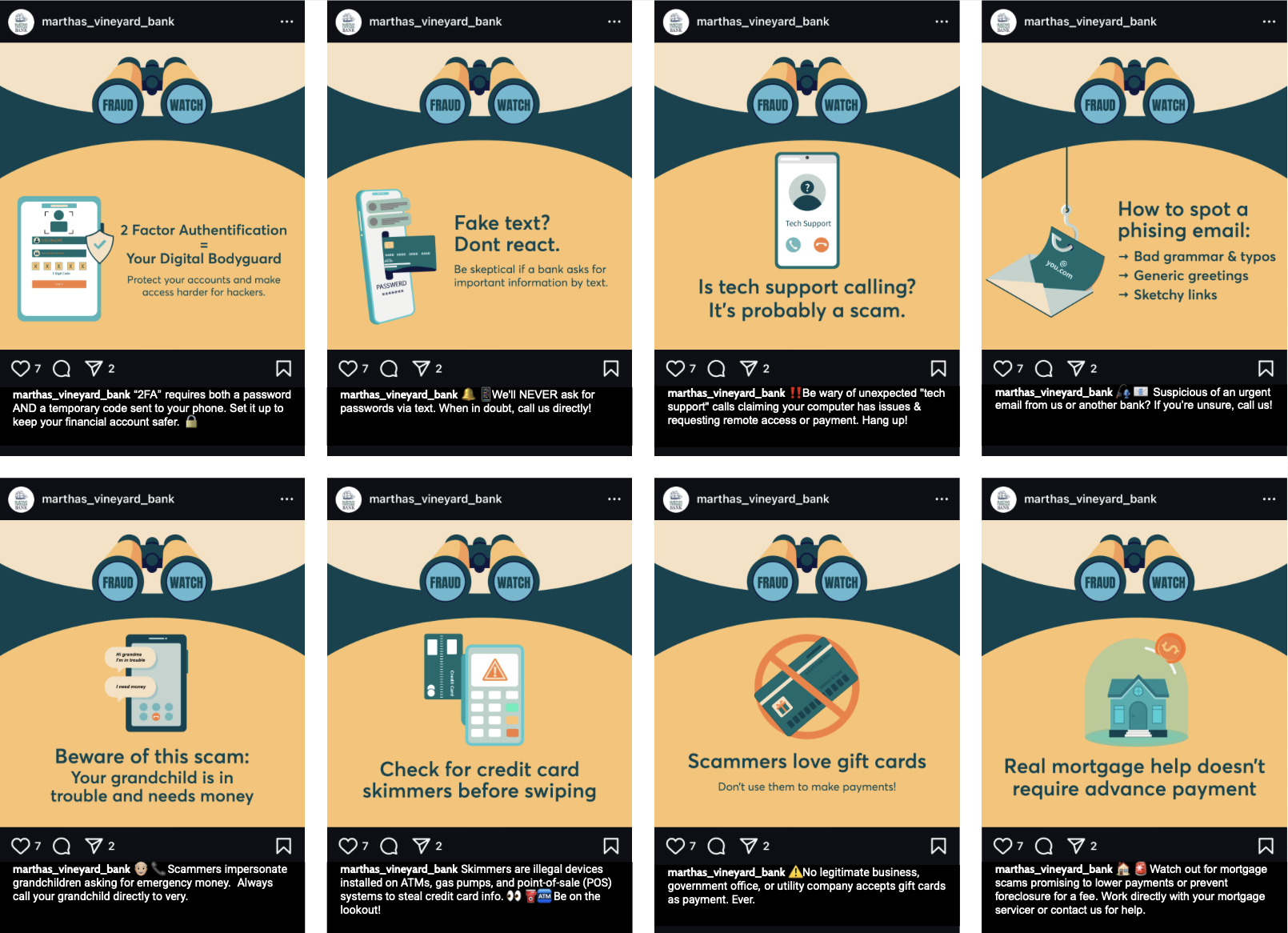   Fraud Watch Content Series:  Information about scams and safety. 