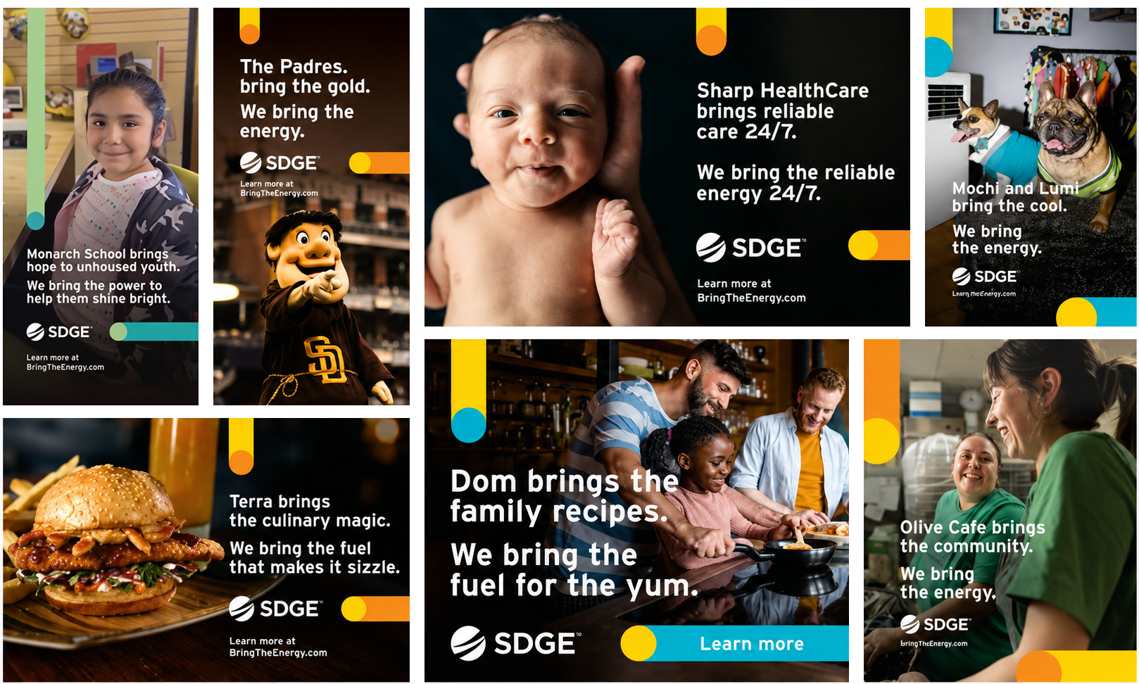  Print, display, and OOH messaging 