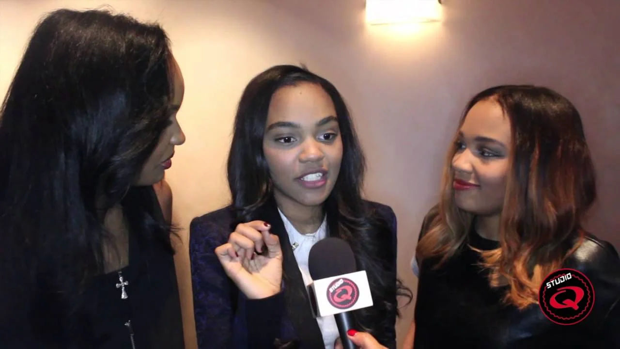 China Anne McClain with her sisters