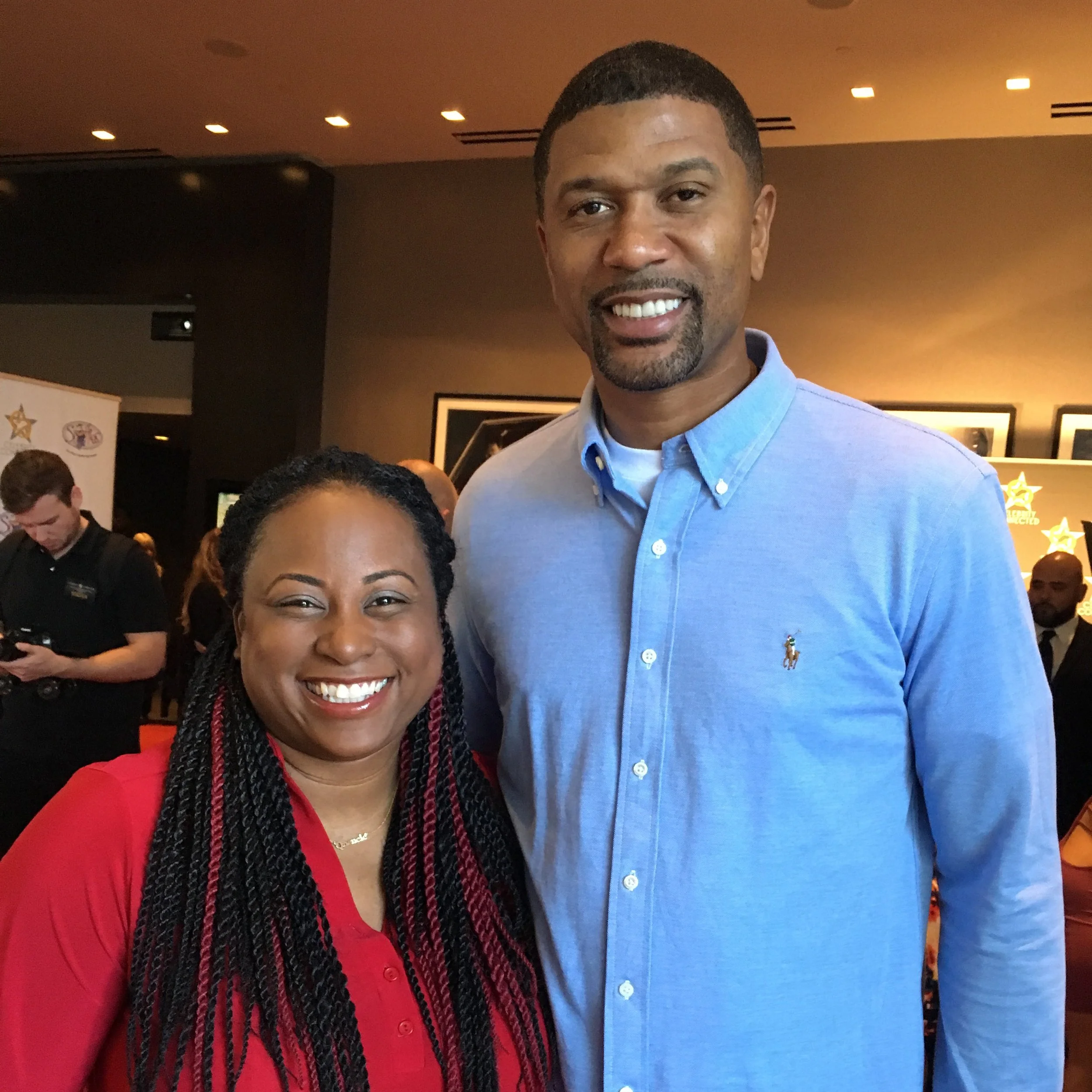 me with Jalen Rose