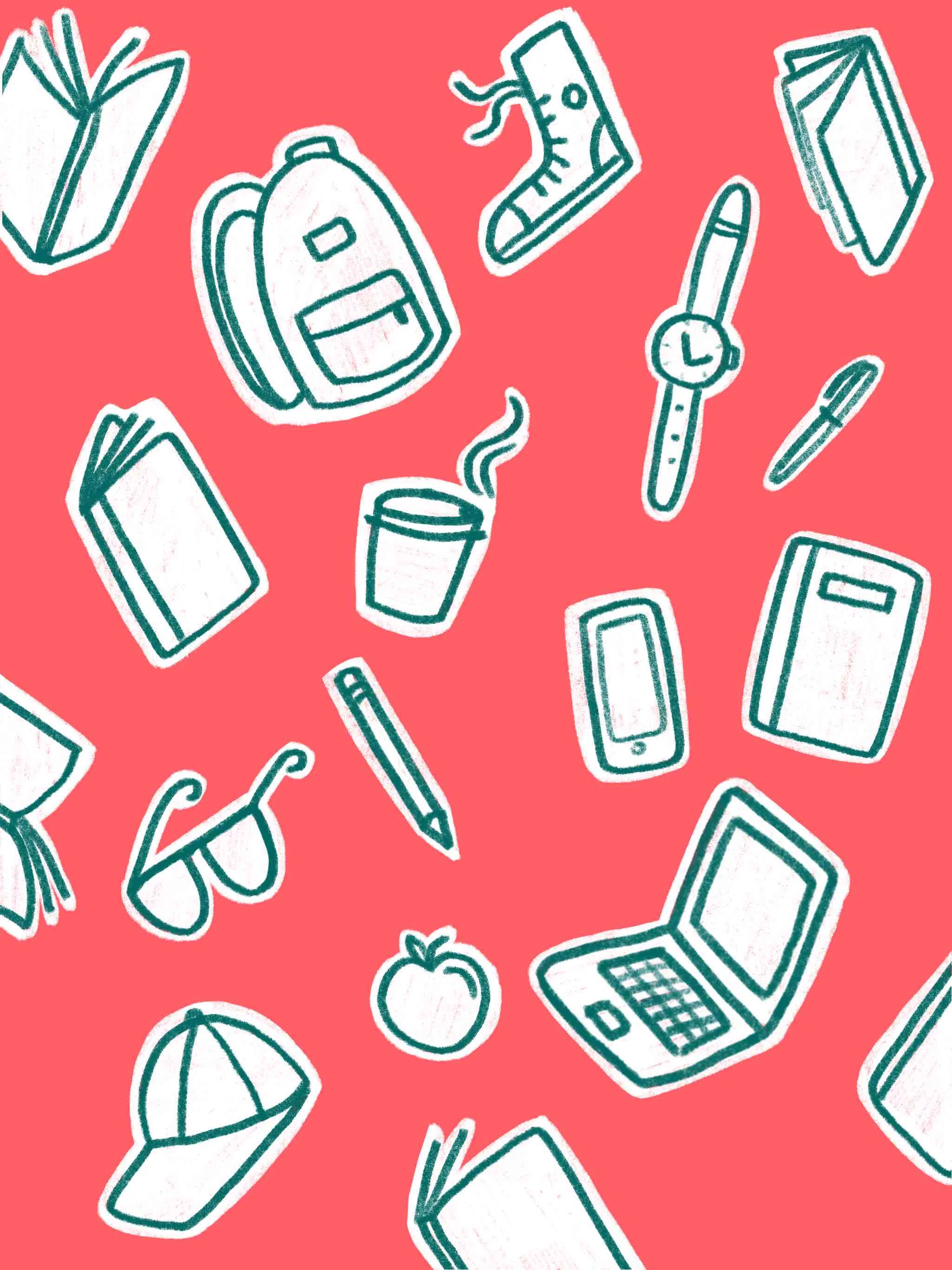 Back to School Collage