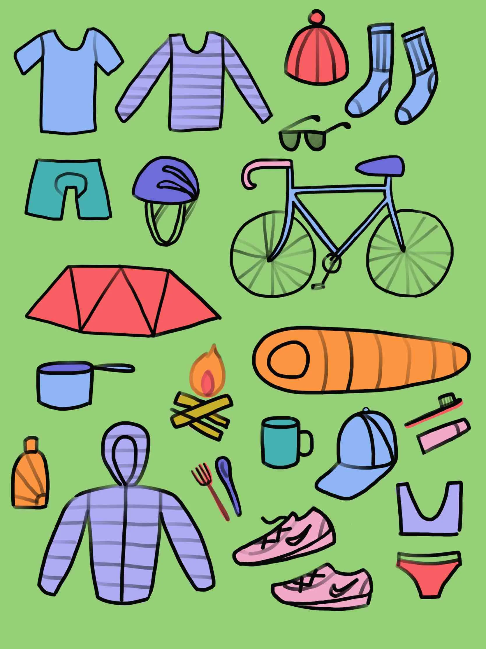 Bike Touring Packing List