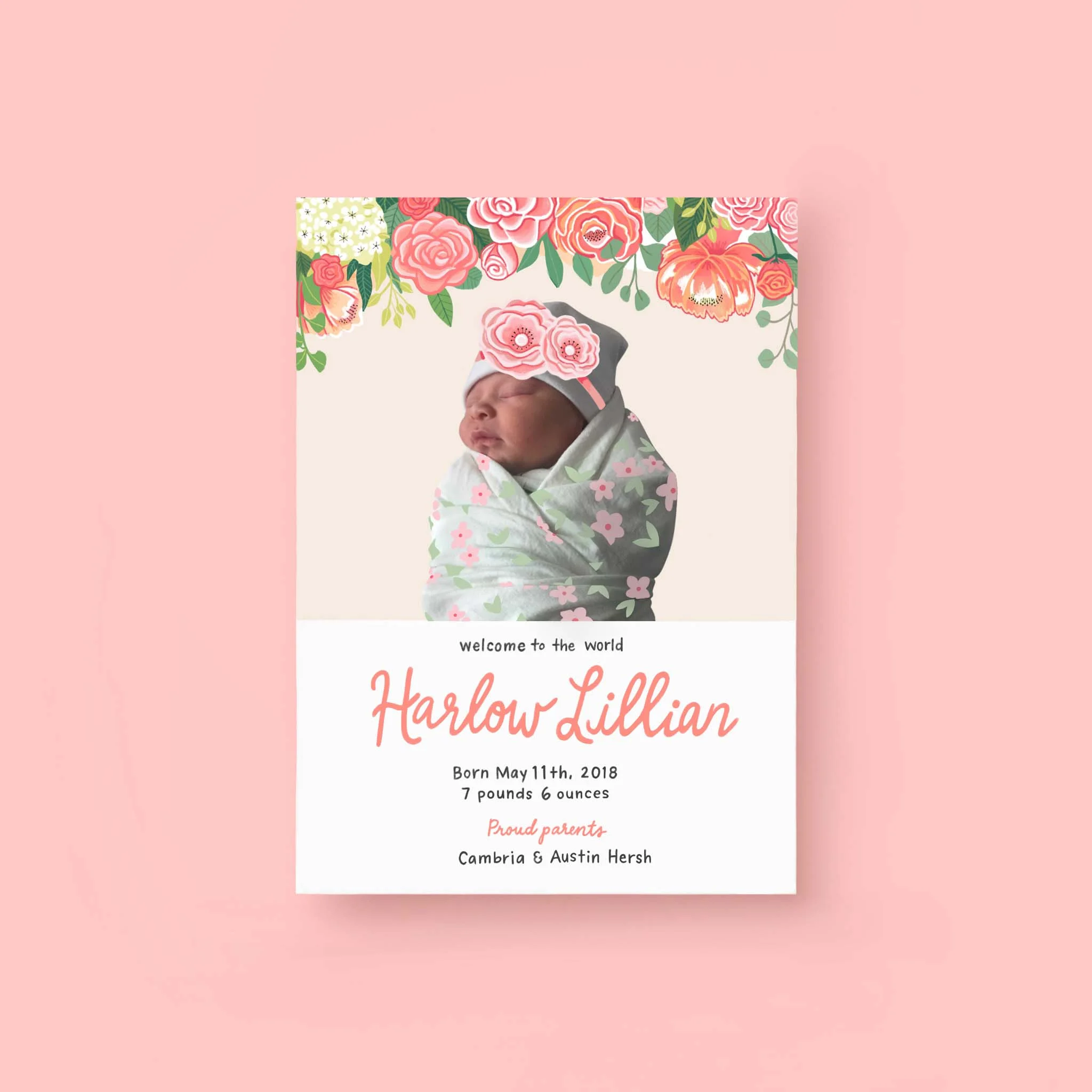 Baby Announcement 