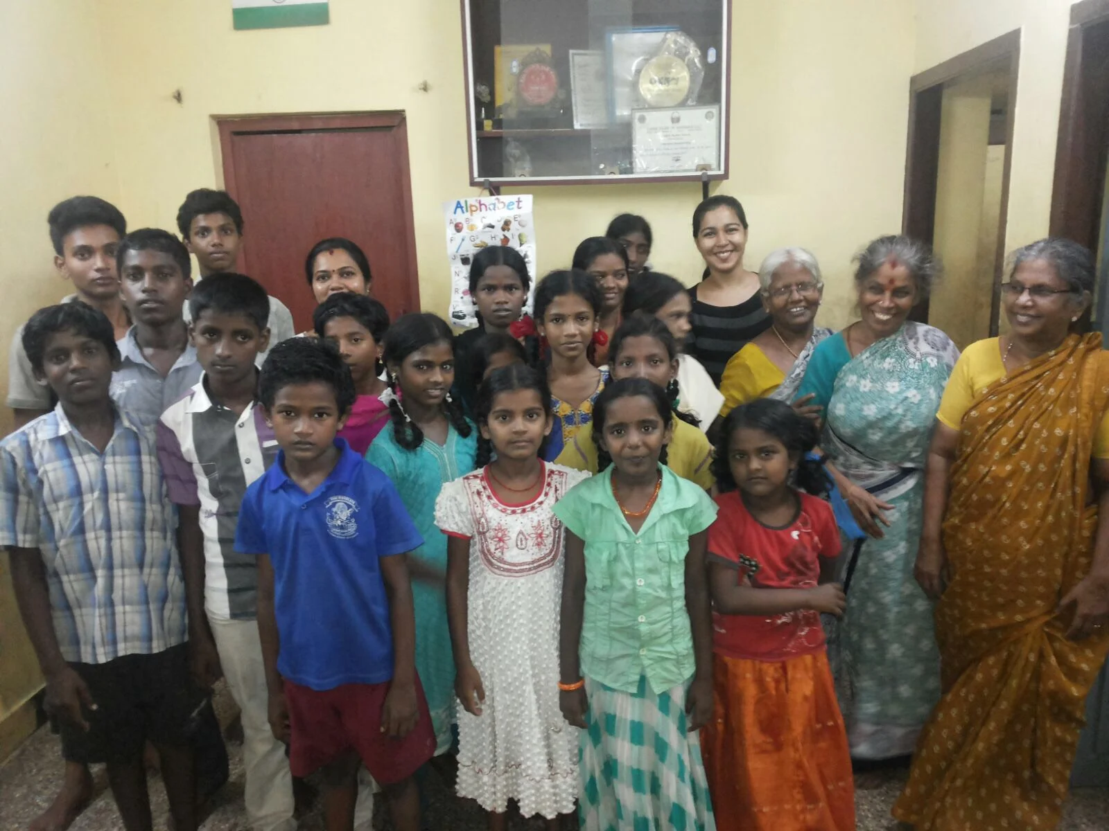 Grant provided to the orphanage