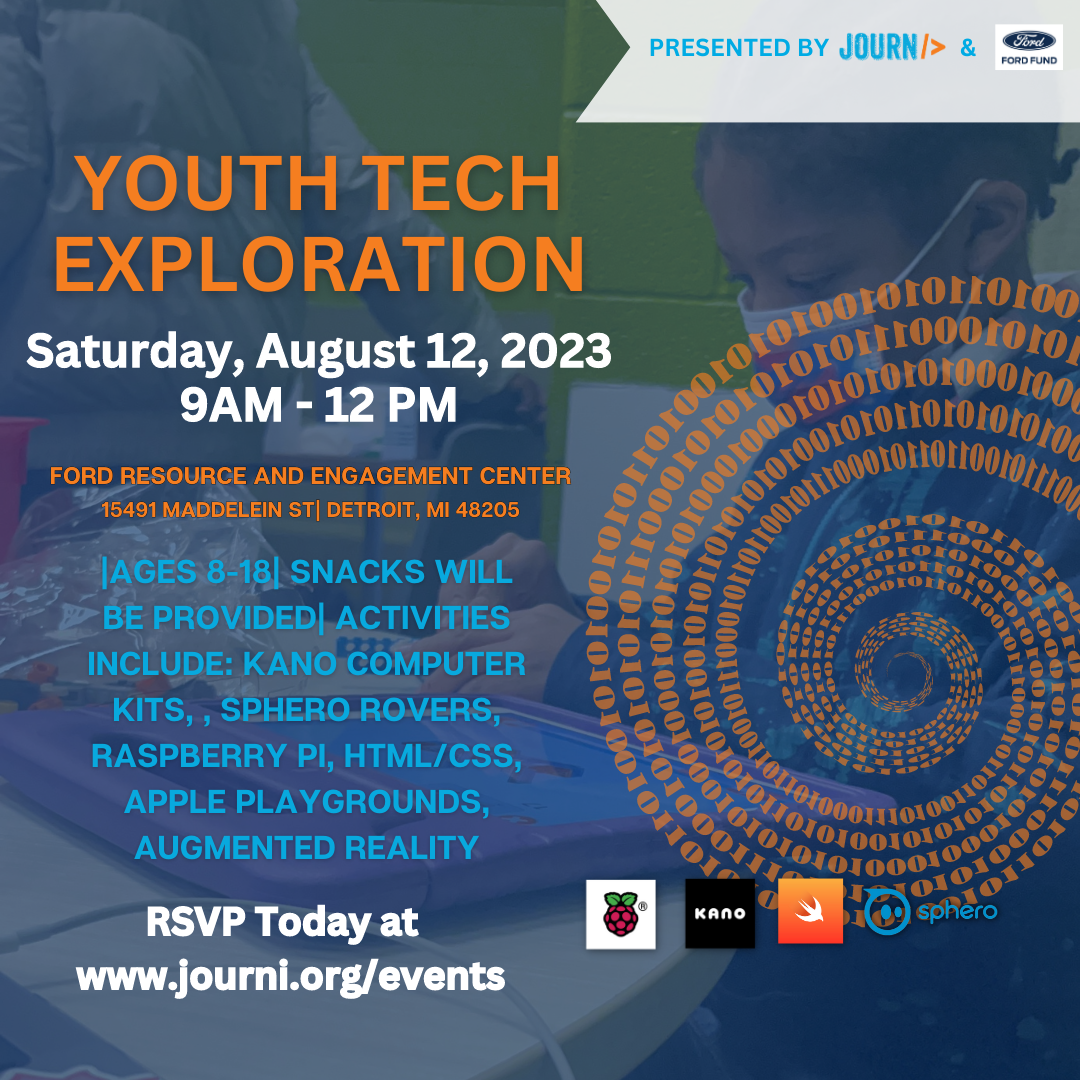 Youth Technology Exploration - August 12th