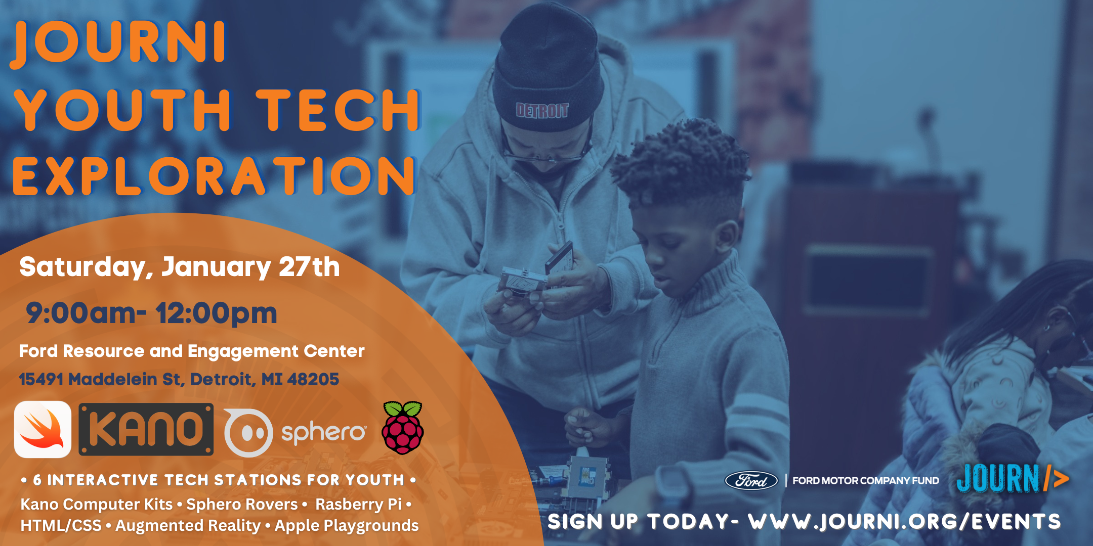 Youth Technology Exploration Jan 27th — JOURNi