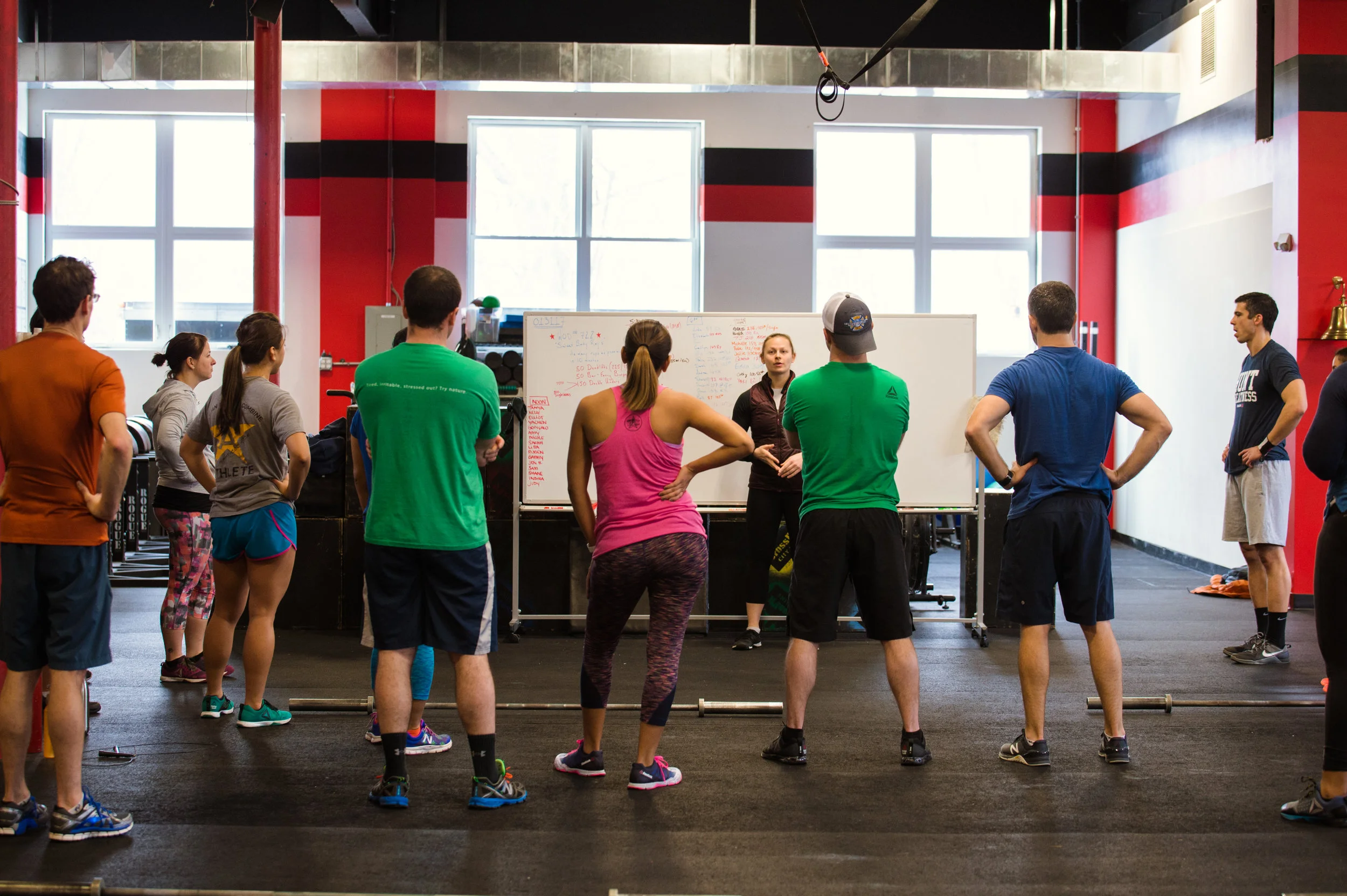 Cassi takes the nooners through the WOD