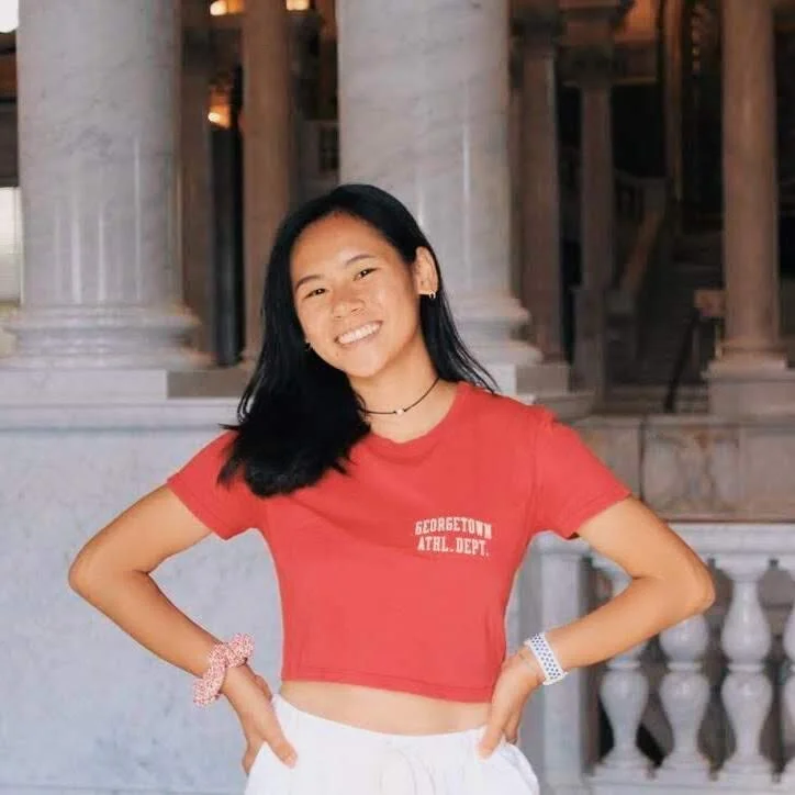 Megan Hayes Pronouns: She/Her/Hers Academic Year: Freshman Major: Biology, Ecology & Evolution Hometown: Pittsburgh, PA Cultural Identity: Chinese American “I've played the clarinet for about 7 years, and participate in Pitt's Marching Band. I also really enjoy running for fun (shocker) and plan on running in this year's Pittsburgh 10-miler with a few of my friends! A few other hobbies that I enjoy are photography (i.e. taking ~aesthetic photos for ig for my friends and for myself and also of my dog), camping, kayaking, and thrift shopping. In my future (after grad school and student loans of course), I hope to work to help address the developing issue of global climate change and to help curate a plan that will help reduce the impact of humans on the earth on the household and industrial level. My ultimate dream job, however, is to be a National Geographic photographer, where I can travel around the world to experience and learn about natural ecosystems, as well as different cultures and traditions in various countries. Even though I do really enjoy nature, I consider myself to be a city dweller, and I enjoy the hustle and bustle of living in a city - and how its so convenient to go grab sushi or a boba (or if I really feel like treating myself, then both !). I am an adopted daughter to a single mom who has lived in the US her whole life, but I was born in Guilin, China. Being brought up in a more traditional American household, I don't have much of a database about my culture and traditions and don't have as many connections with other Asians via my family but I hope that through ASA, I can reach out to others and make new connections while learning more about Asian and Chinese culture. ”