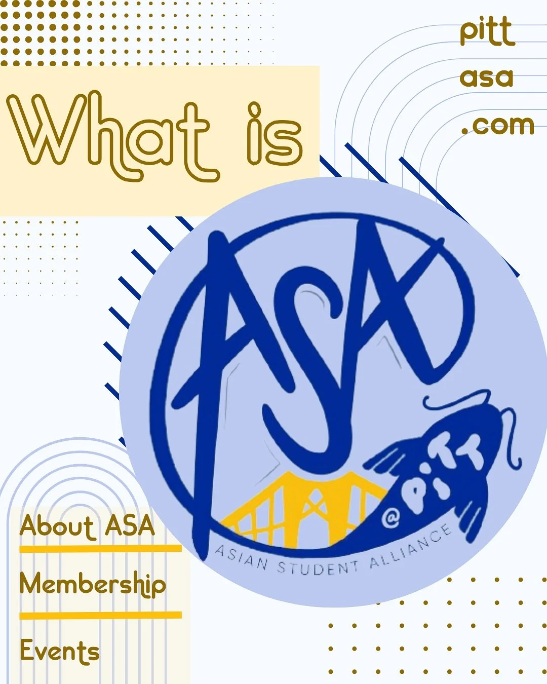 for all of our new faces, here&rsquo;s a quick summary on what asa is! we hope to see yall around, whether it be around wpu 6 or for our welcome week and future events! 🙂&zwj;↕️