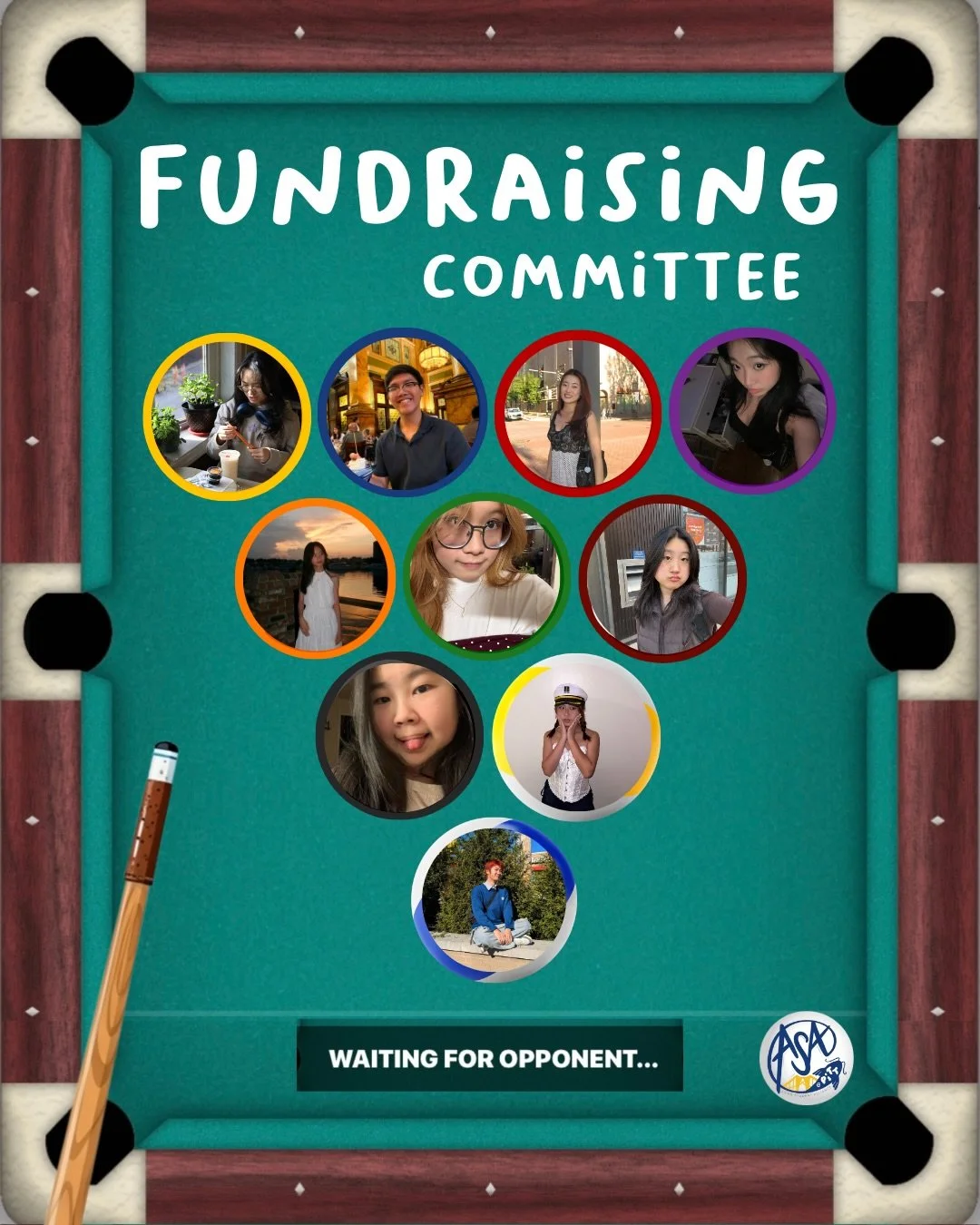 another day, another committee slay &hellip; introducing our fundraising 💰committee led by our fundraising chair darren 🤗

fundraising committee helps plan all fundraisers and brainstorms ways to raise 🆙 money for future asa events!

stay tuned fo