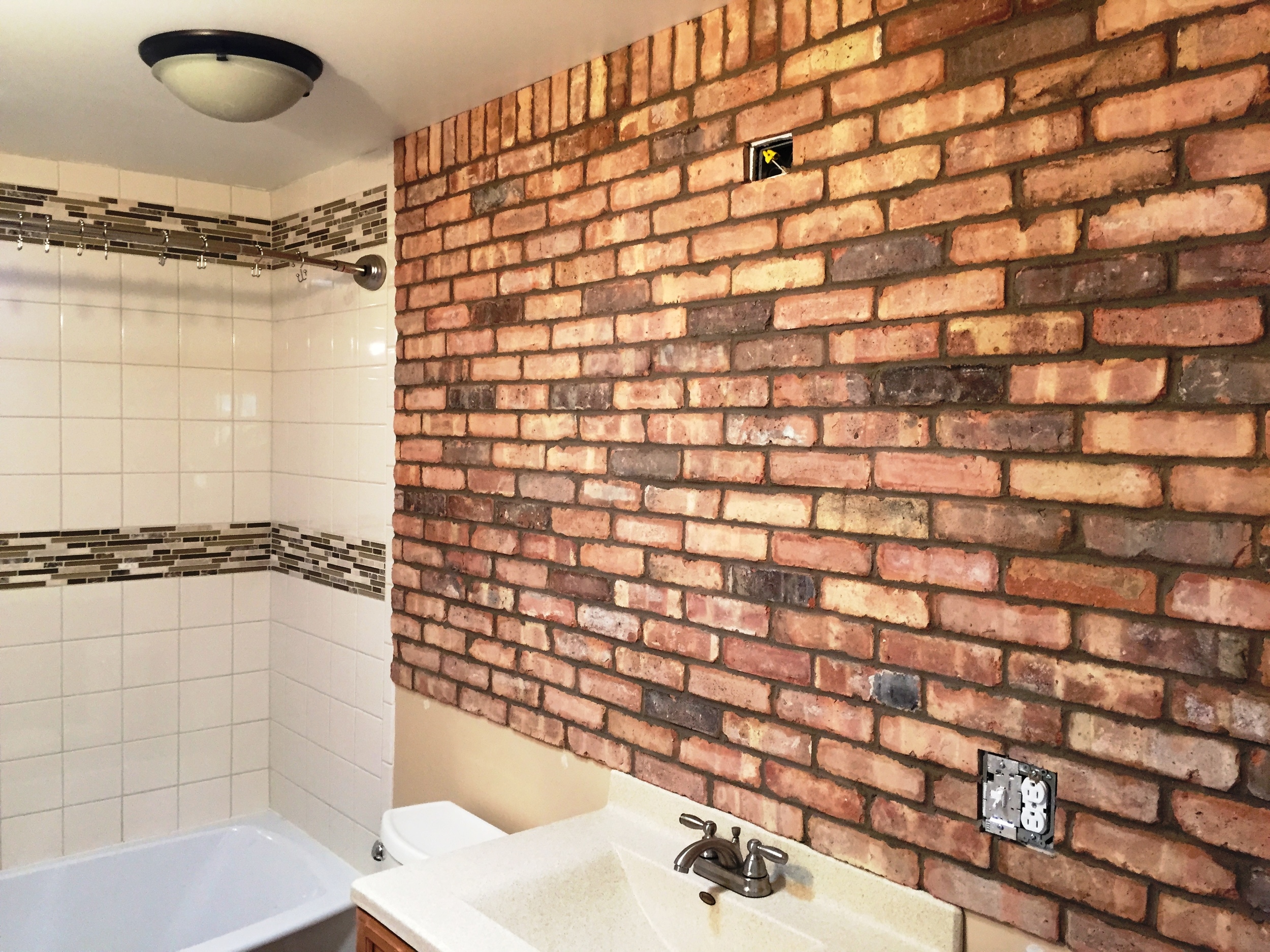  Bathroom walls. Downers Grove, IL 