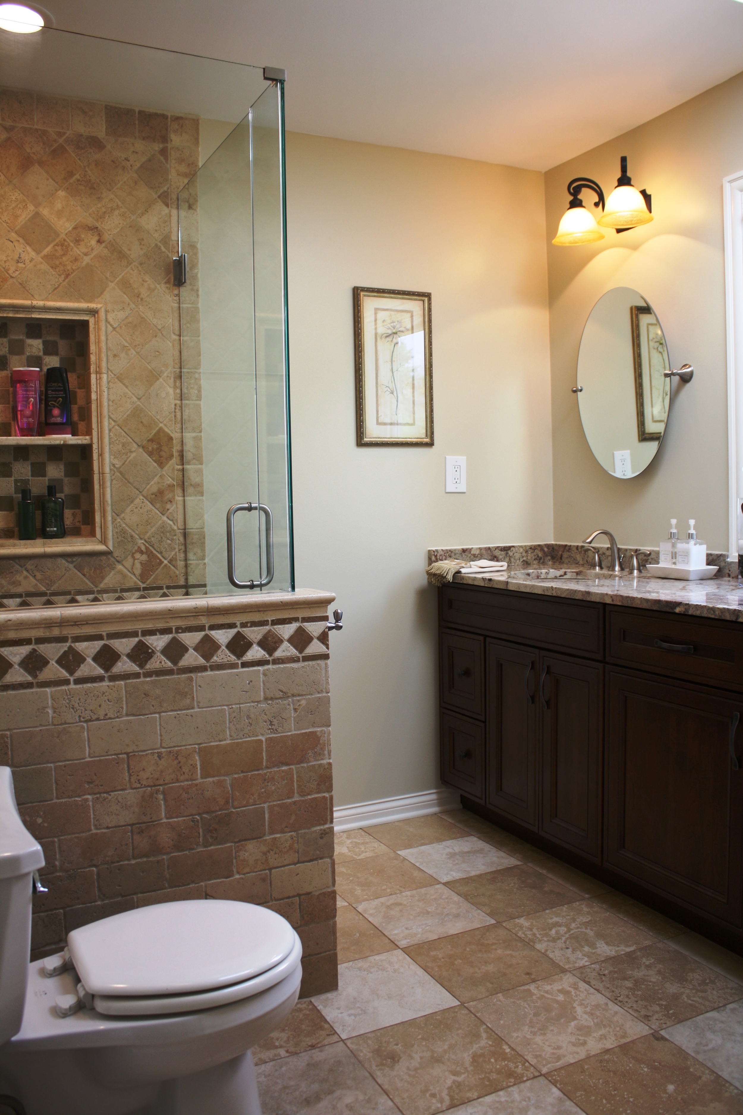  Complete bathroom remodel. Clarendon Hills, IL 
