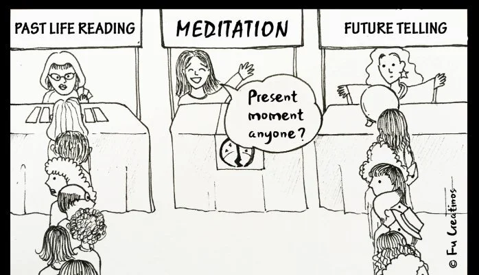 The present moment is the place where all happiness exists