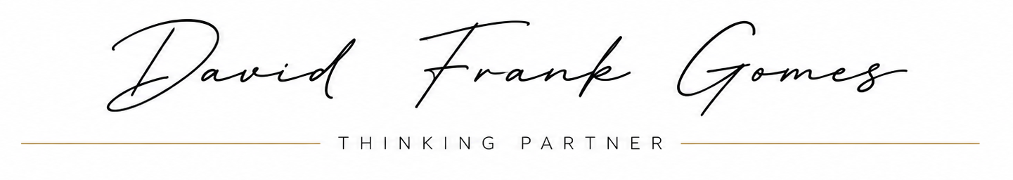 Vancouver Life Coach | Thinking Partner | David Frank Gomes